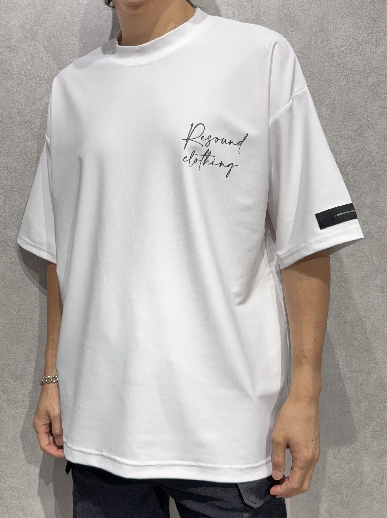 ID RUSH OVER T / RC36-T-011 / バックロゴラッシュガードビッグTシャツ / ホワイト