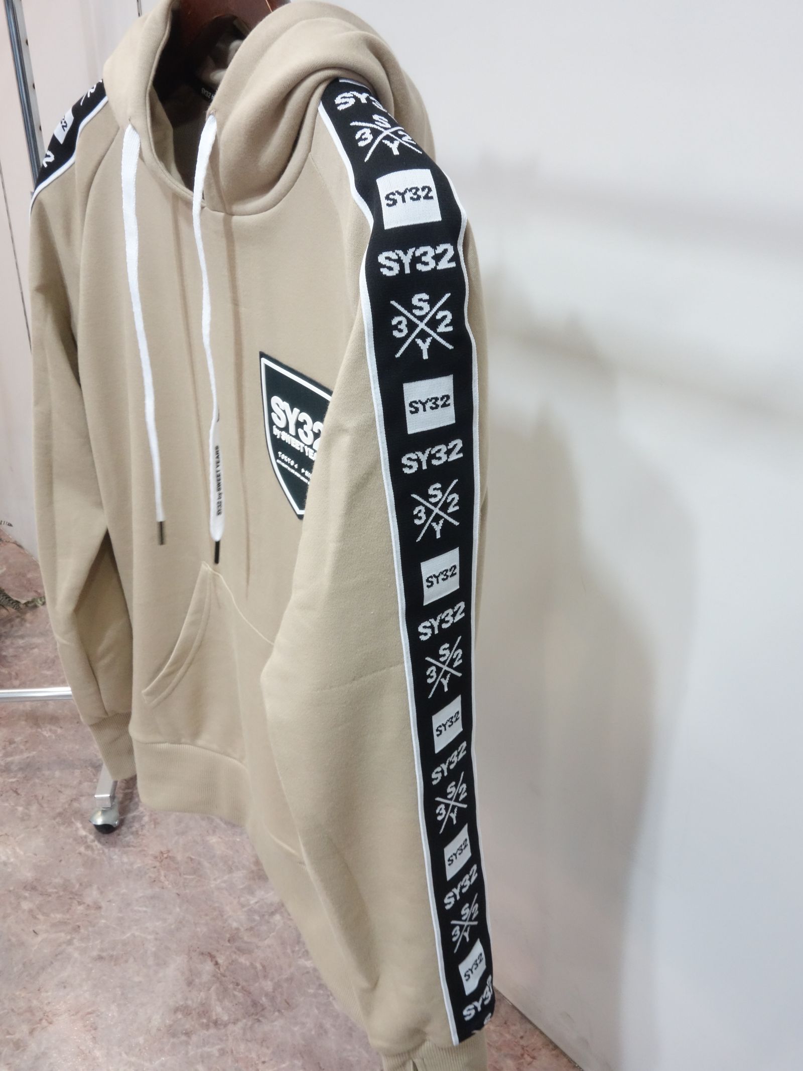 SY32 by SWEET YEARS - LINE TAPE P/O HOODIE / TNS1747 / プル ...
