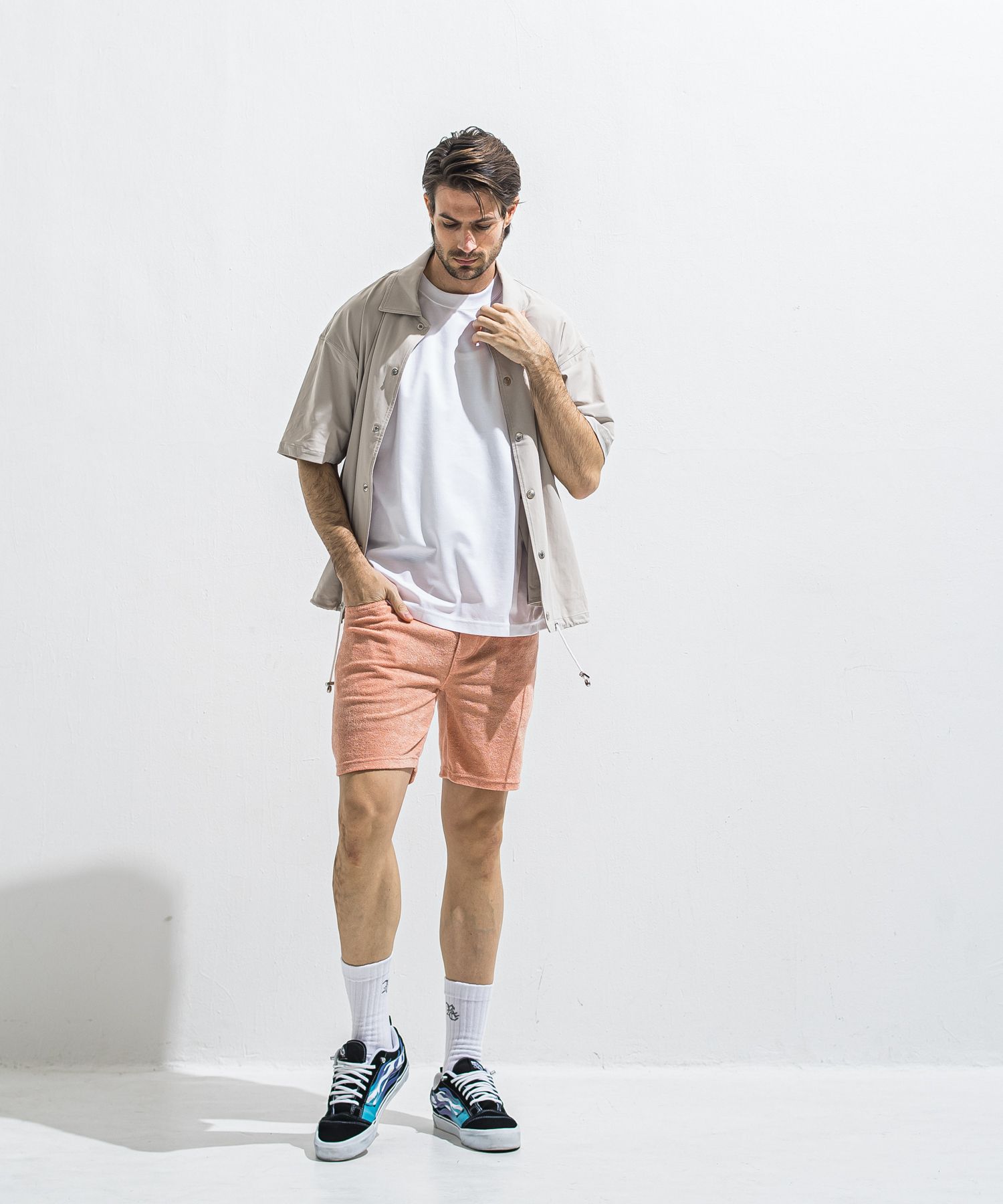 VINTAGE PILE SHORTS / RC40-HP-001 / パイルショーツ / ピンク (5月中旬入荷予定)