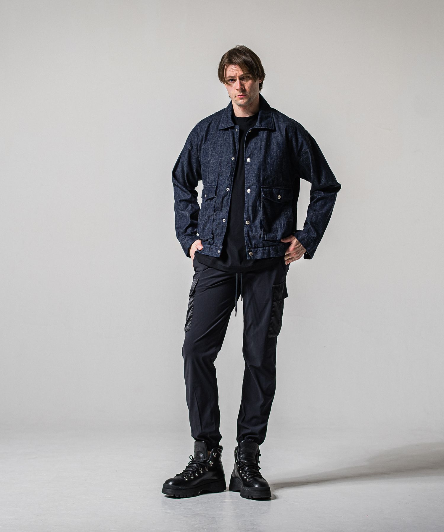 LDENIM AG FLIGHT JACKET / RC39-JK-003 / デニムフライトジャケット / インディゴワンウォッシュ (3月中旬入荷予定)