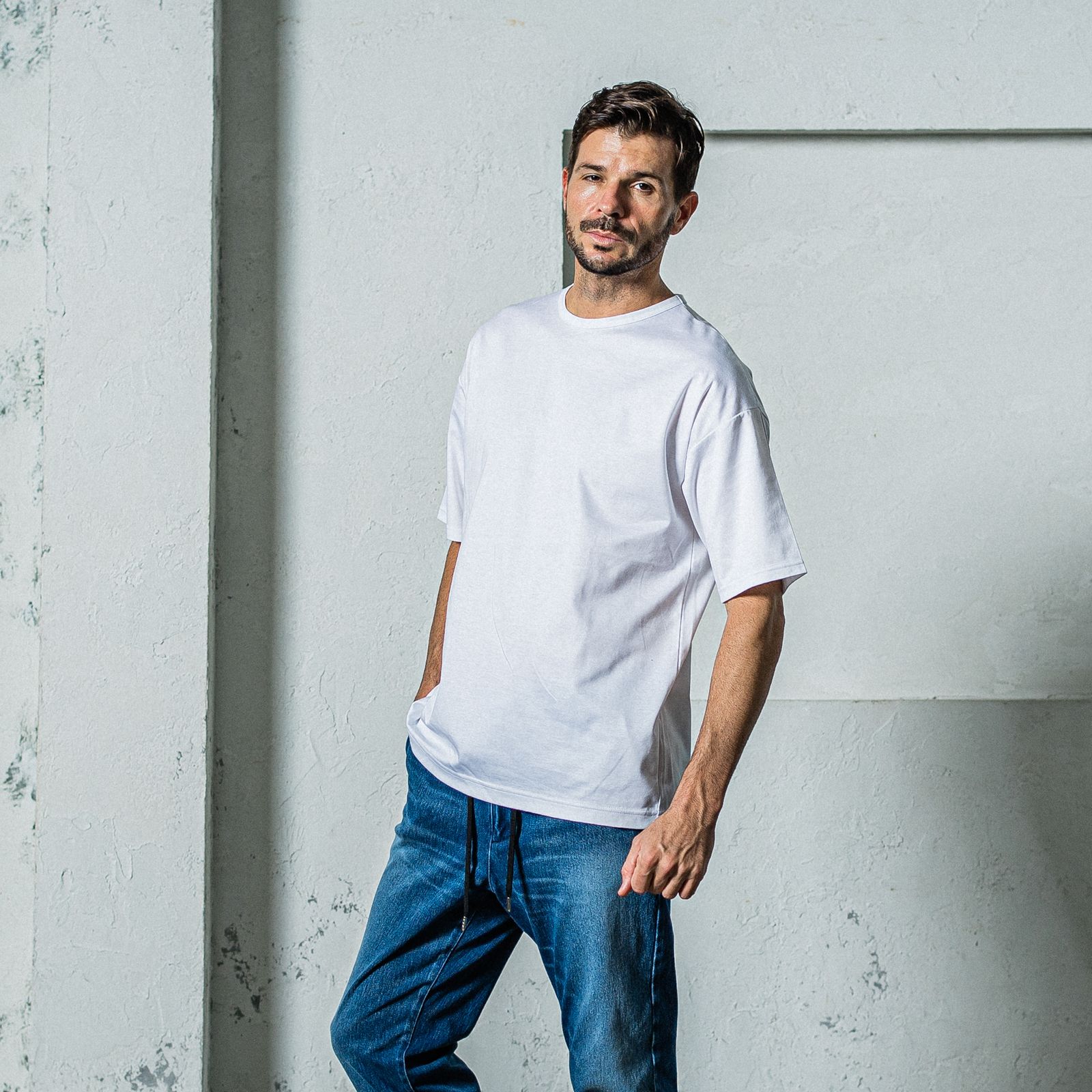 FINEST BASIC LOOSE T / RC35-T-007 / 最高品質コットンビッグTシャツ / ホワイト