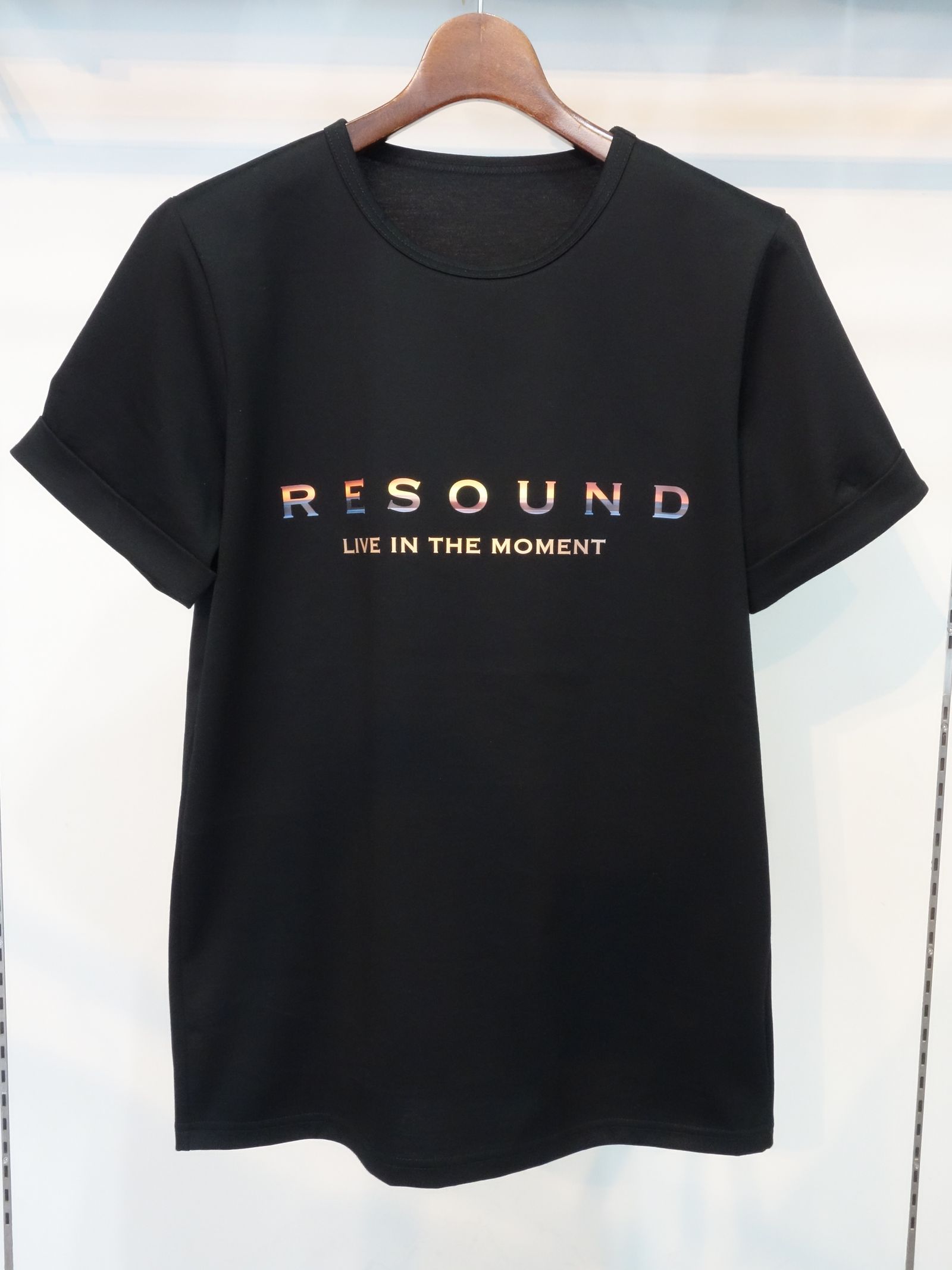 BEACH ROGO ROLL UP JERSEY TEE / RC23-T-004 / ロゴプリントTシャツ
