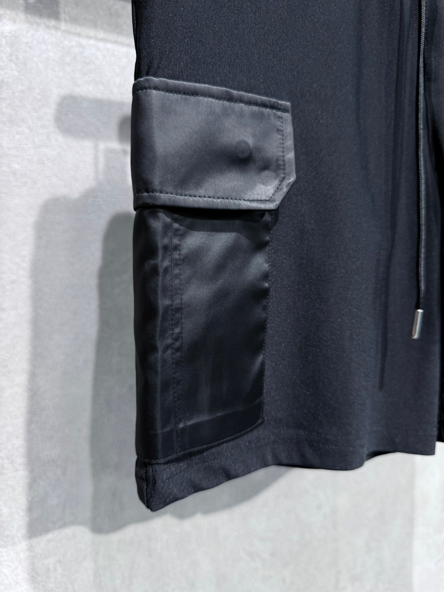 DARRELL CARGO SHORTS / RC36-HP-005 / ナイロンカーゴショーツ / ブラック
