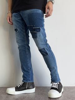 MICK DENIM JERSEY / RC29-ST-020 / デニムジャージテーパードパンツ / インディゴユーズド