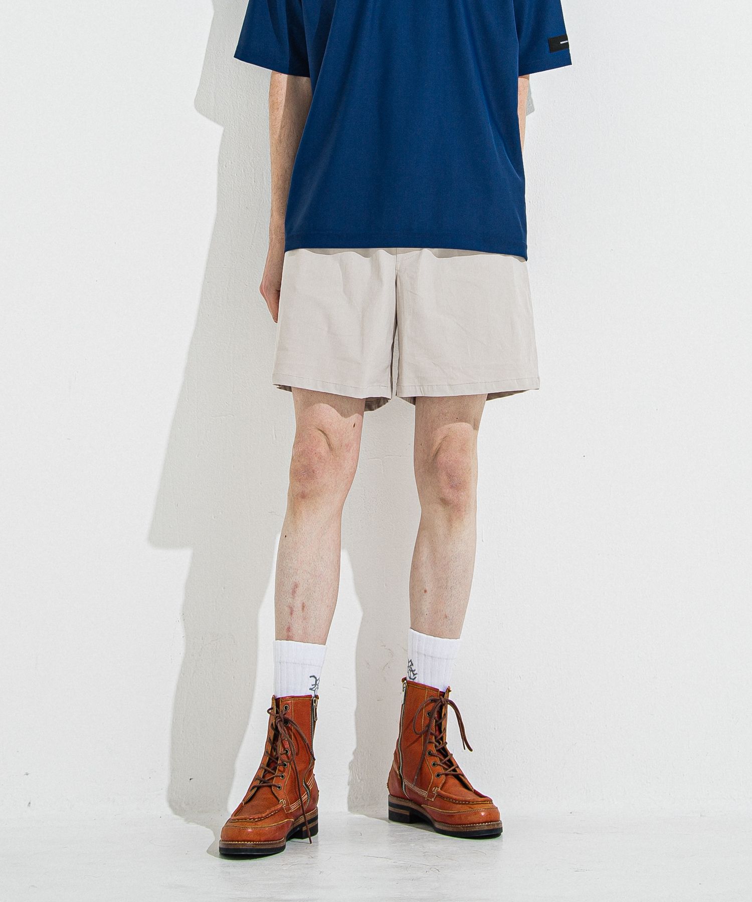 TV NYLON SHORTS / RC36-HP-004 / リラックスナイロンショーツ / グレージュ