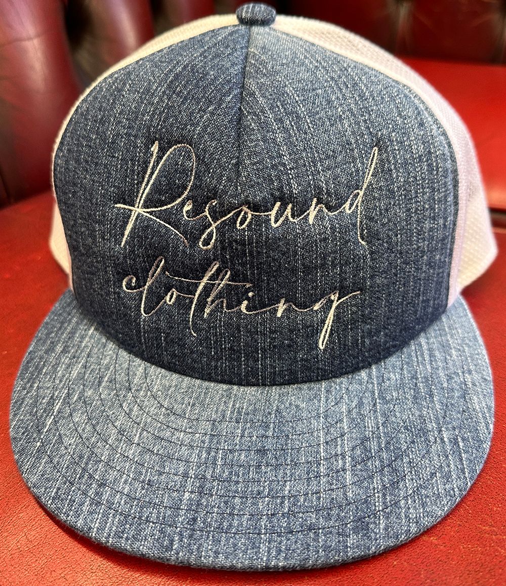 RESOUND CLOTHING - ID BB MESH CAP / RC32-CAP-001 / デニムメッシュ