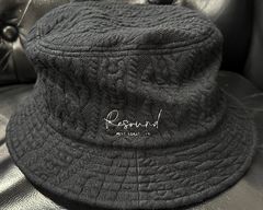 ROPE SWEAT BUCKET HAT / RC30-CAP-003 / バケットハット / ブラック