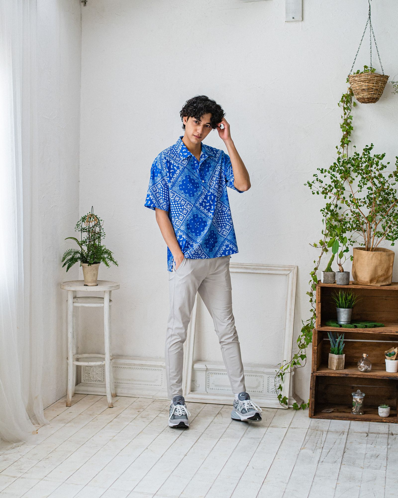 CHRIS EASY PANTS / RC32-ST-016 / イージーパンツ / グレージュ
