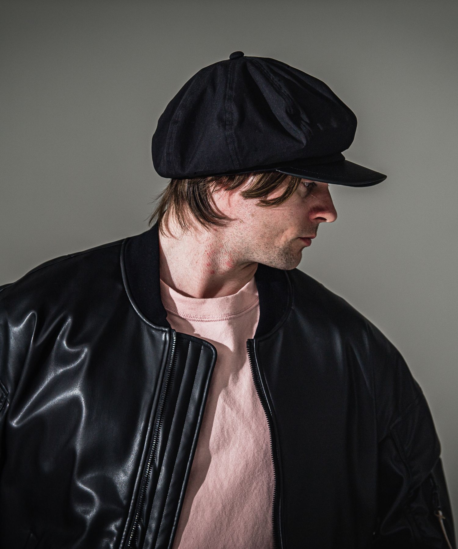 RAY CASQUETTE / RC41-CAP-004 / キャスケット / ブラックデニム×ブラックレザー (8月下旬入荷予定)