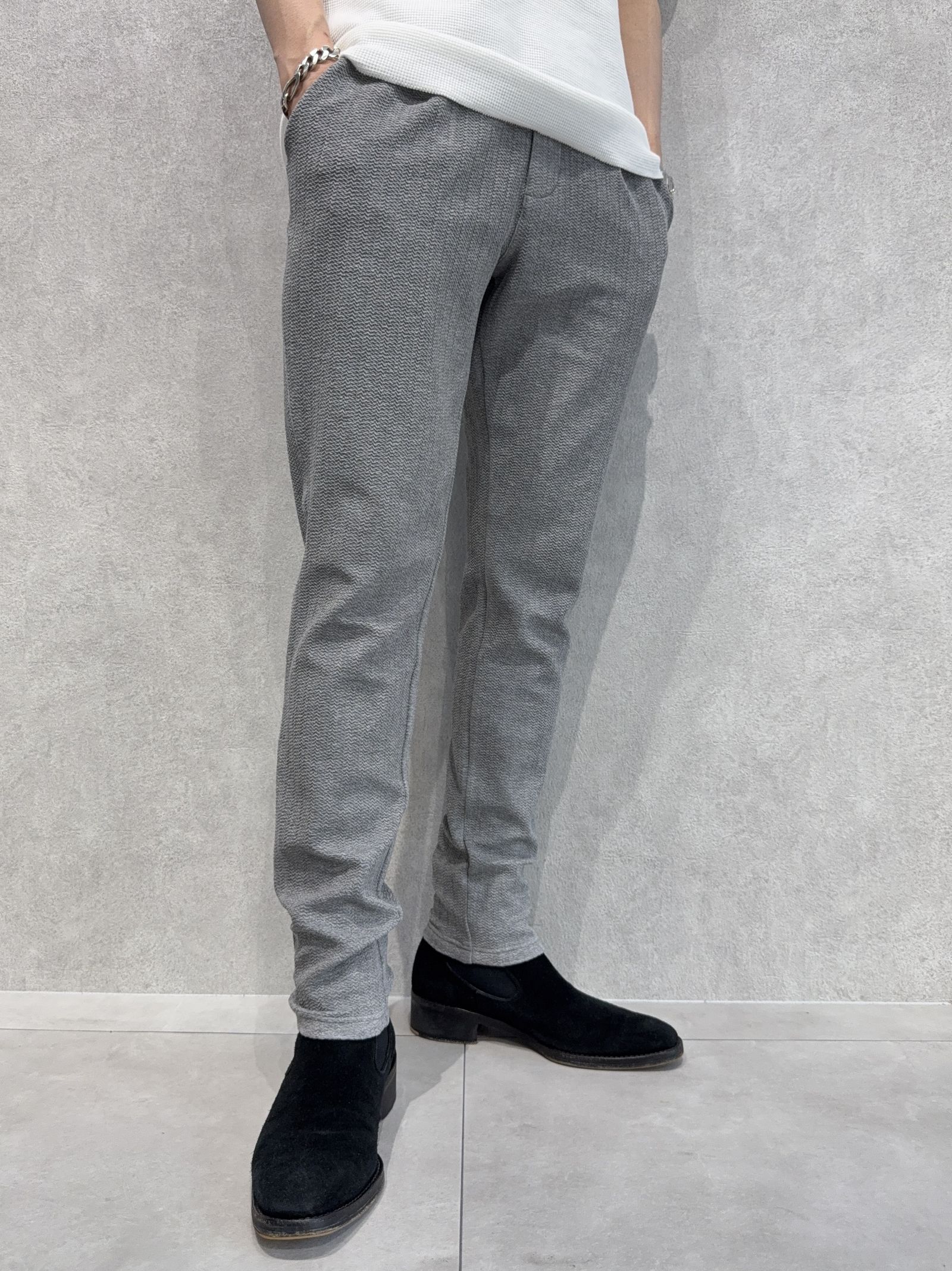 CHRIS EASY TUCK PANTS / RC40-ST-016T / イージータックパンツ / ブリスターグレー