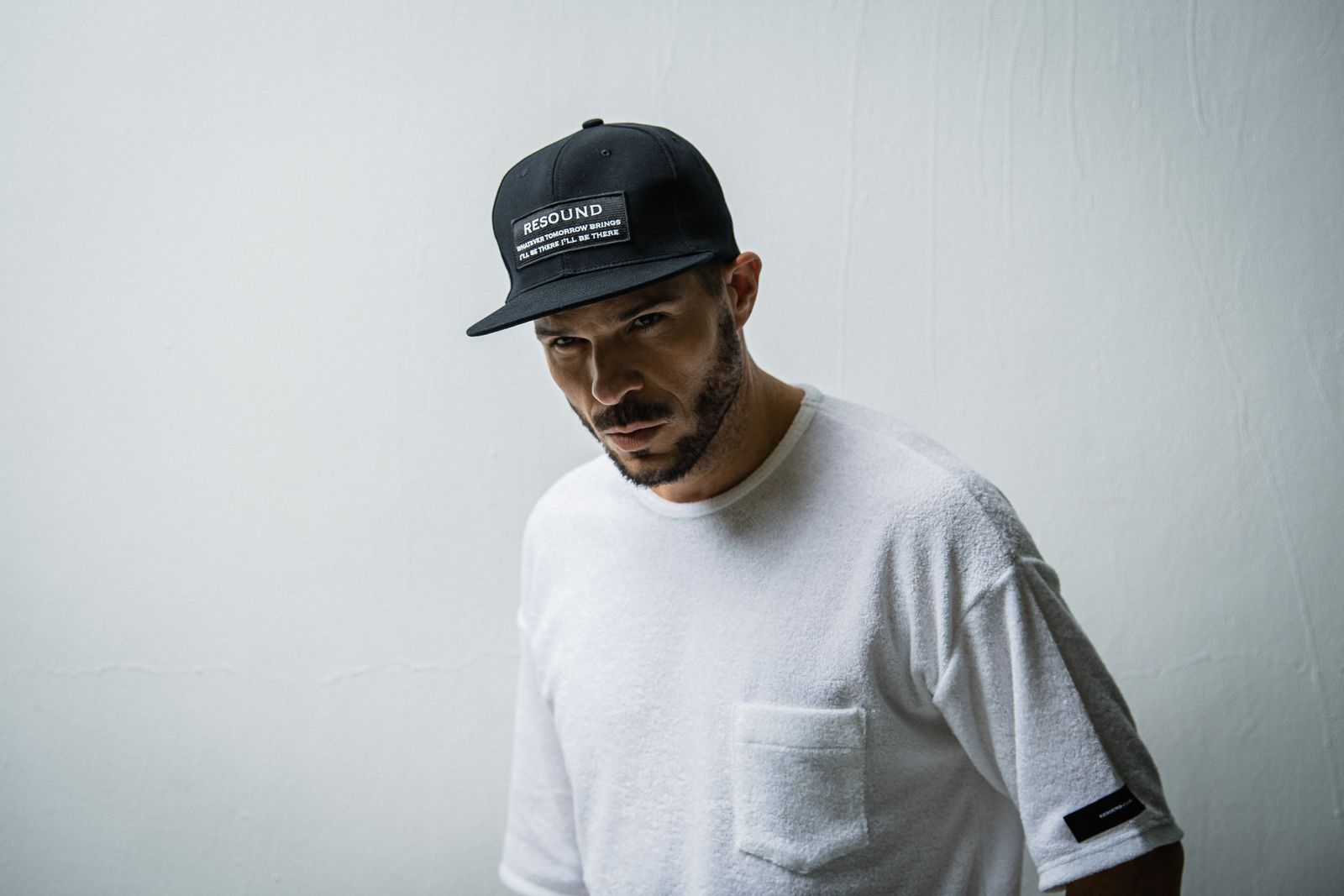 JERSEY BB CAP / RC27-CAP-001 / ジャージベースボールキャップ / ワッペンブラック