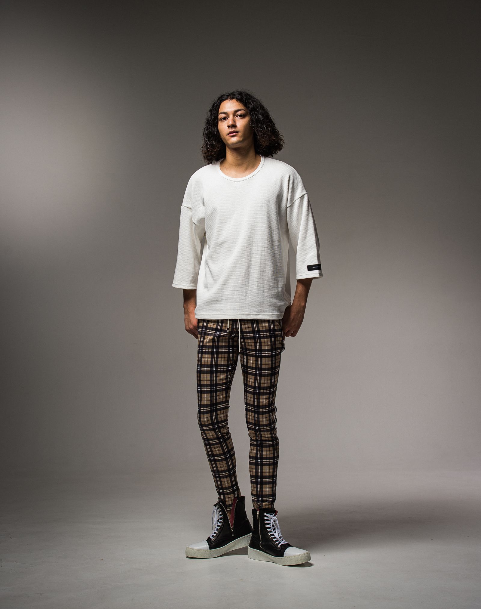 THREE-QUARTER SLEEVE WAFFLE T / RC23-C-001 / 七分袖サーマルTシャツ