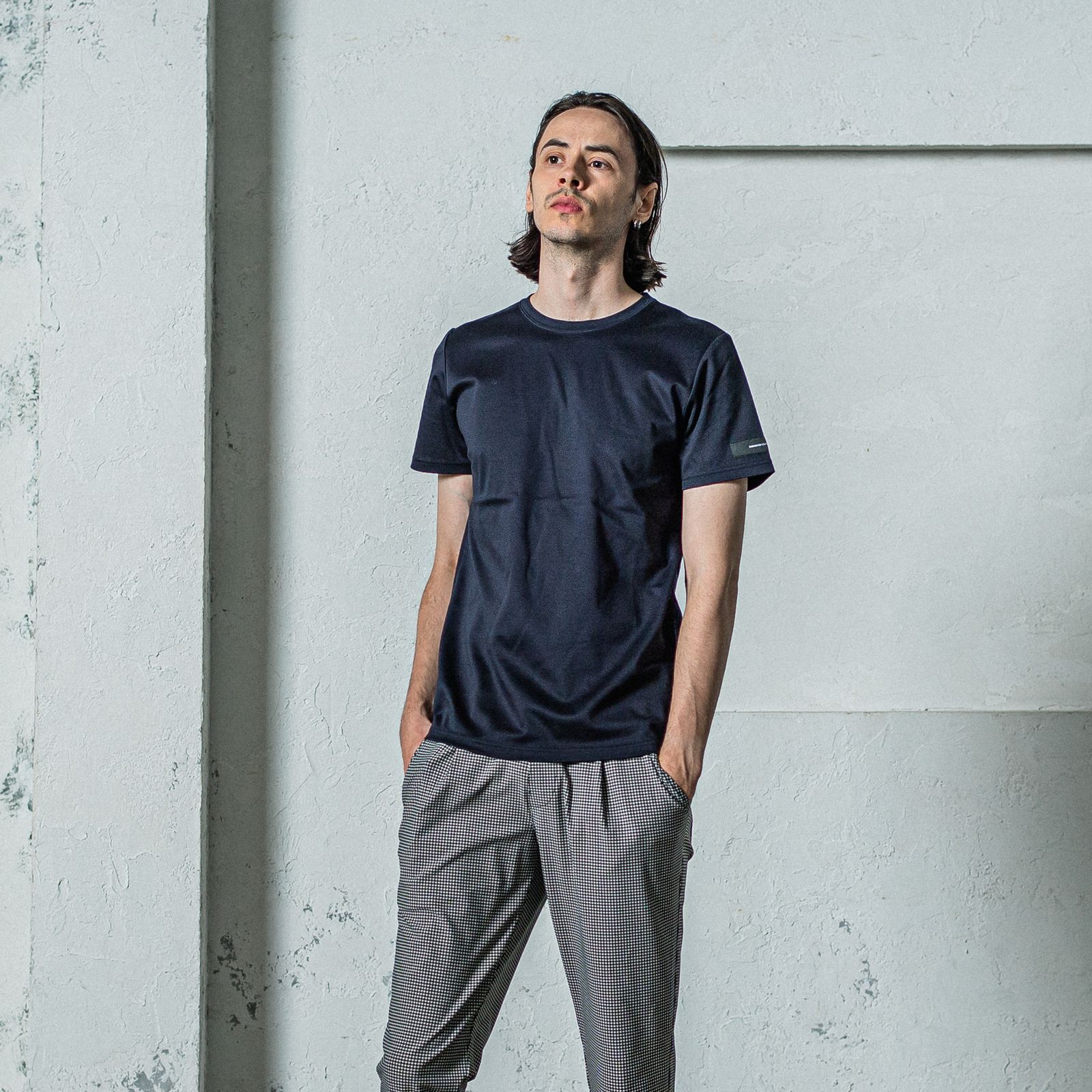 FINEST BASIC T / RC35-T-006 / 最高品質コットンTシャツ / ネイビー