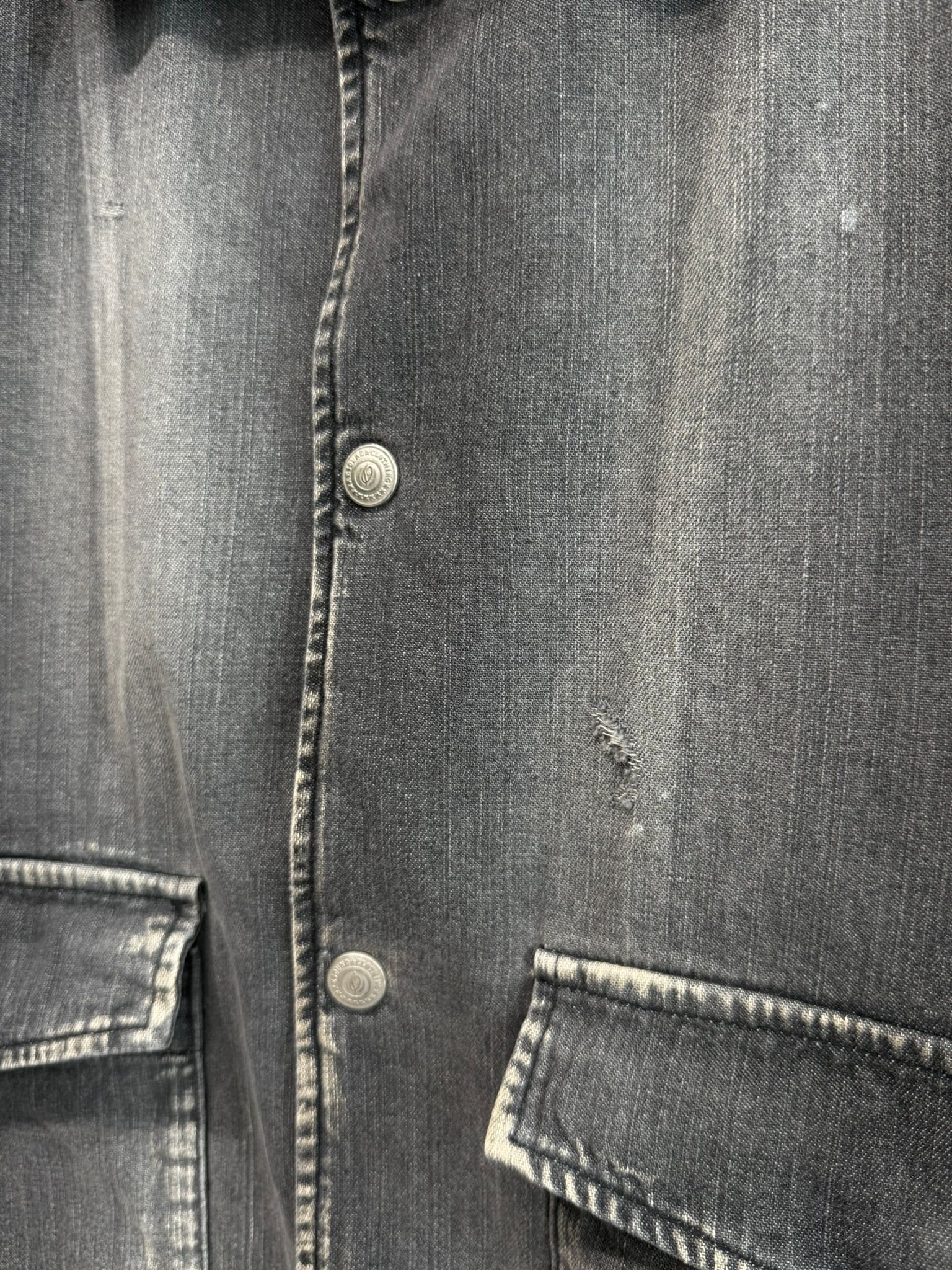LDENIM AG FLIGHT JACKET / RC37-JK-001 / デニムフライトジャケット / ブラックユーズド