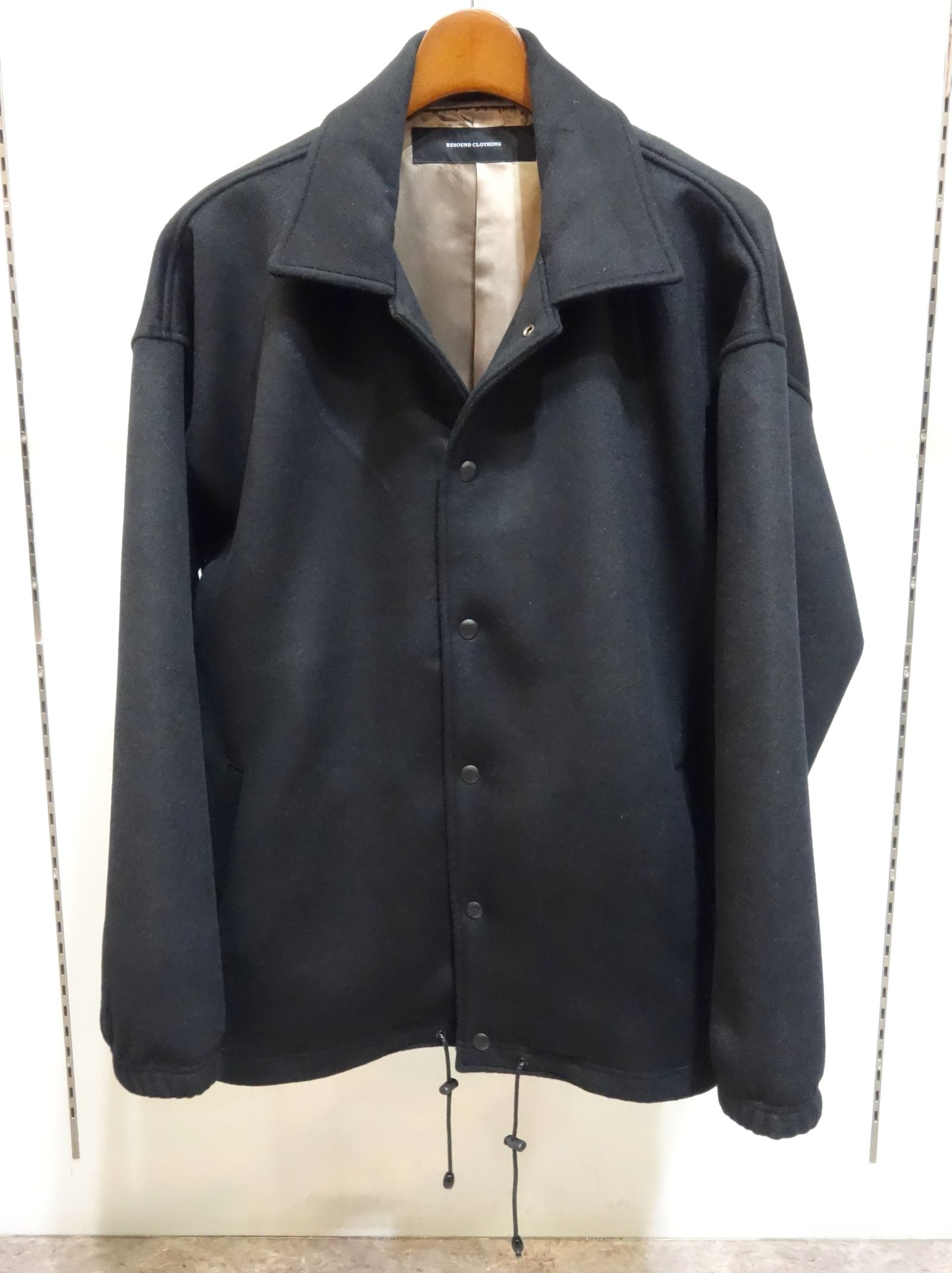 RESOUND CLOTHING - 【※期間限定販売※】 OVER WOOL COACH JACKET