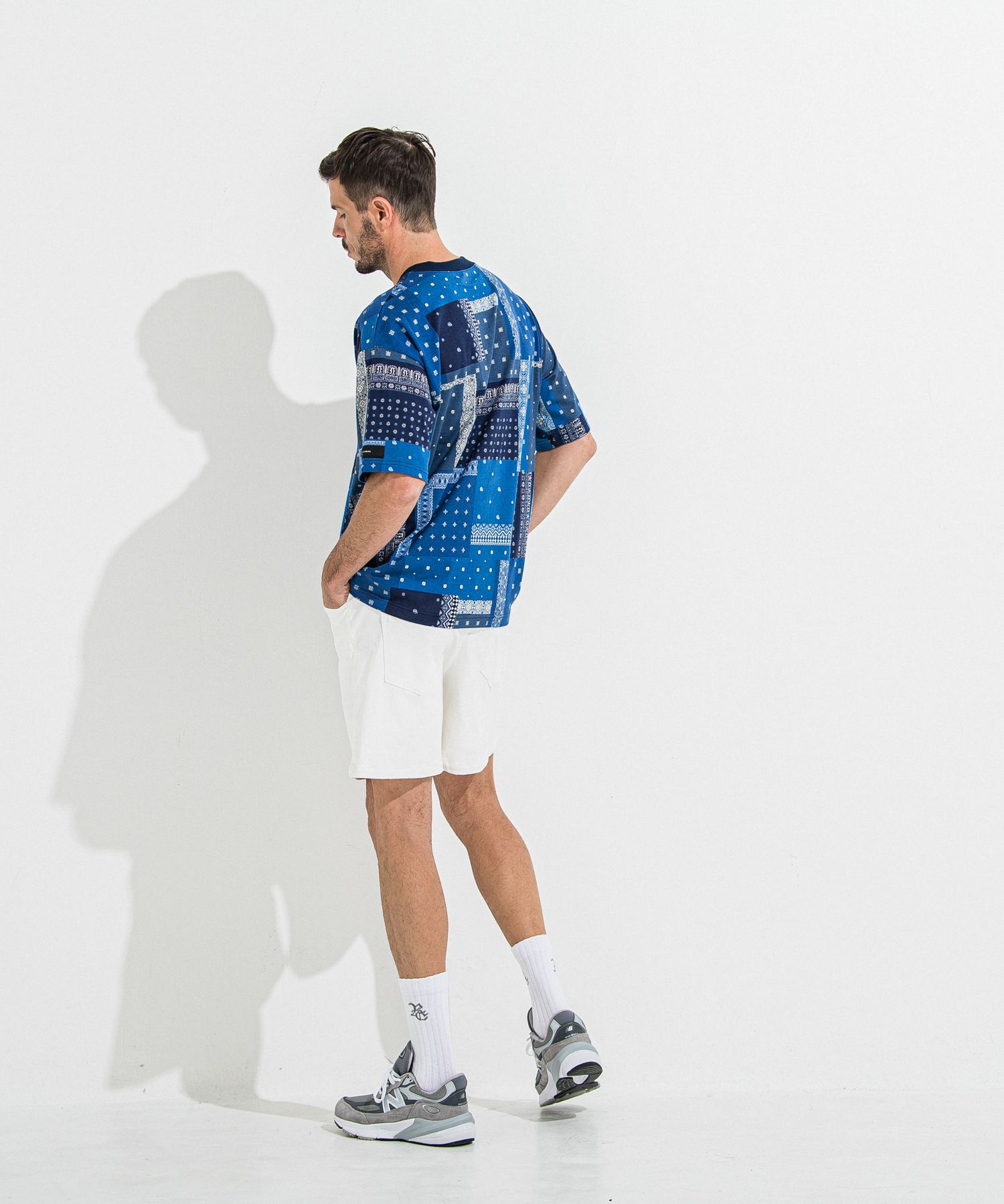 DENIM JERSEY SHORTS / RC36-HP-006 / デニムジャージショーツ / ホワイト