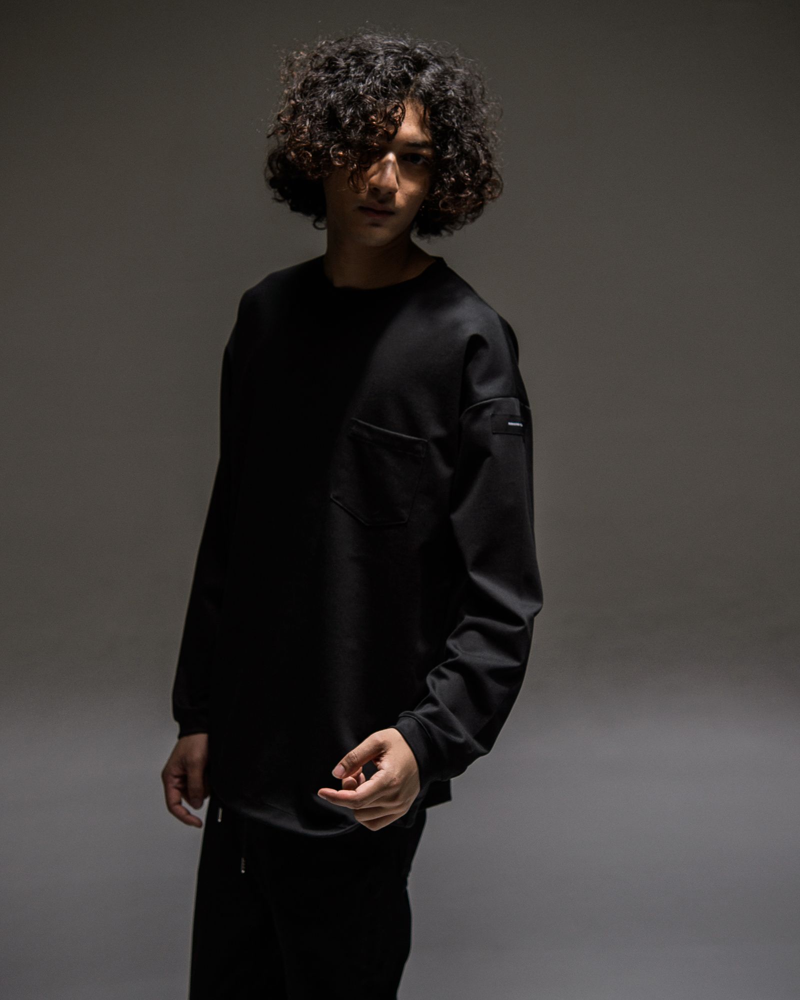 DOUBLE LOOSE POCKET LONG TEE / RC21-T-003 / ロングスリーブTシャツ