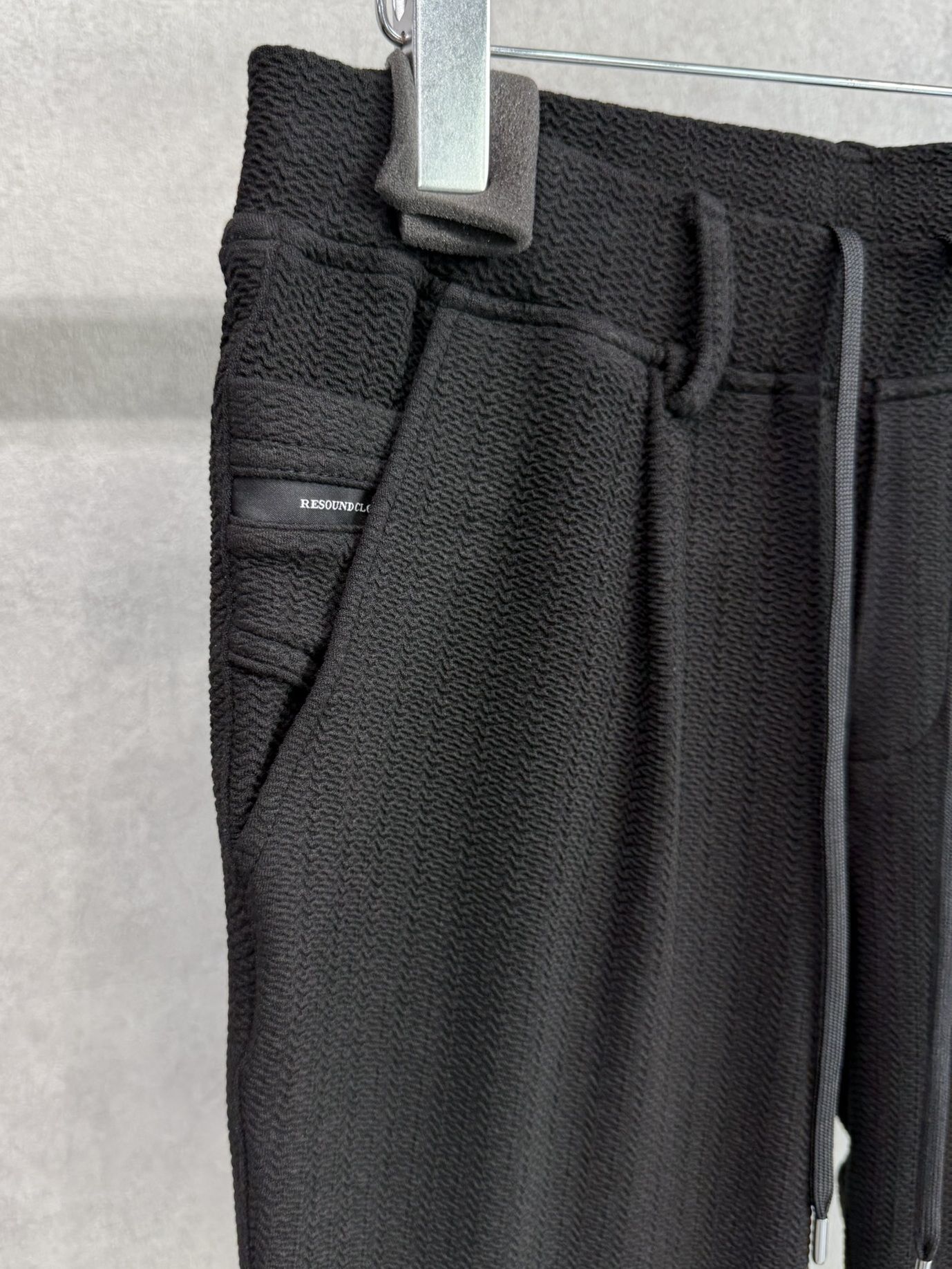 CHRIS EASY TUCK PANTS / RC40-ST-016T / イージータックパンツ / ブリスターブラック