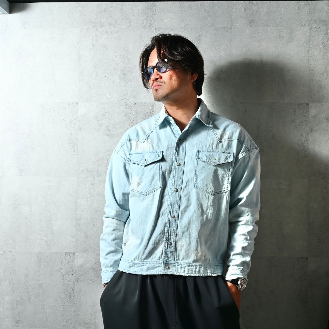 WESTAN JK / DP1-JK-004 / ウエスタンシャツジャケット / ライトインディゴ (3月中旬入荷予定)