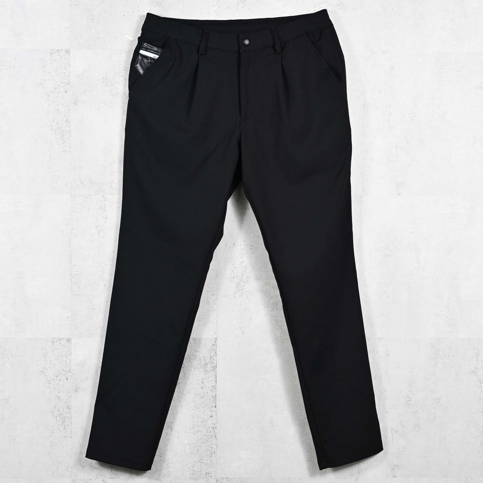 GAVIRIA SLACKS EASY PANTS / DP1-ST-001 / スラックスイージーパンツ / ブラック (3月中旬入荷予定)