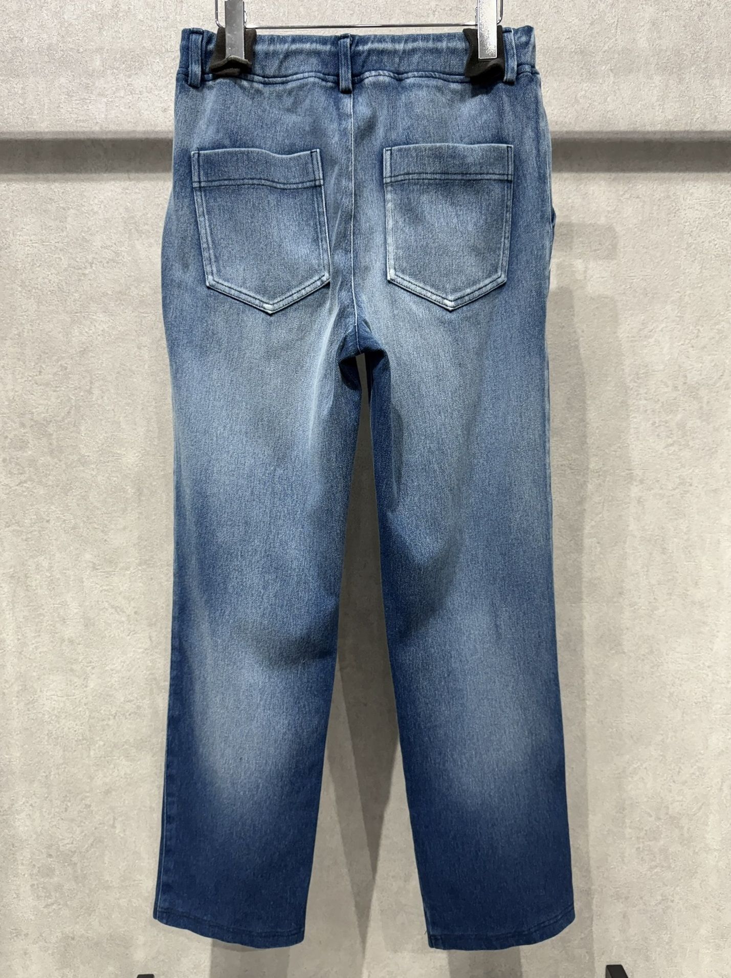 EDGE DENIM SEMI WIDE PT / RC40-ST-014WTD / デニムジャージセミワイドラインパンツ / ダークインディゴ