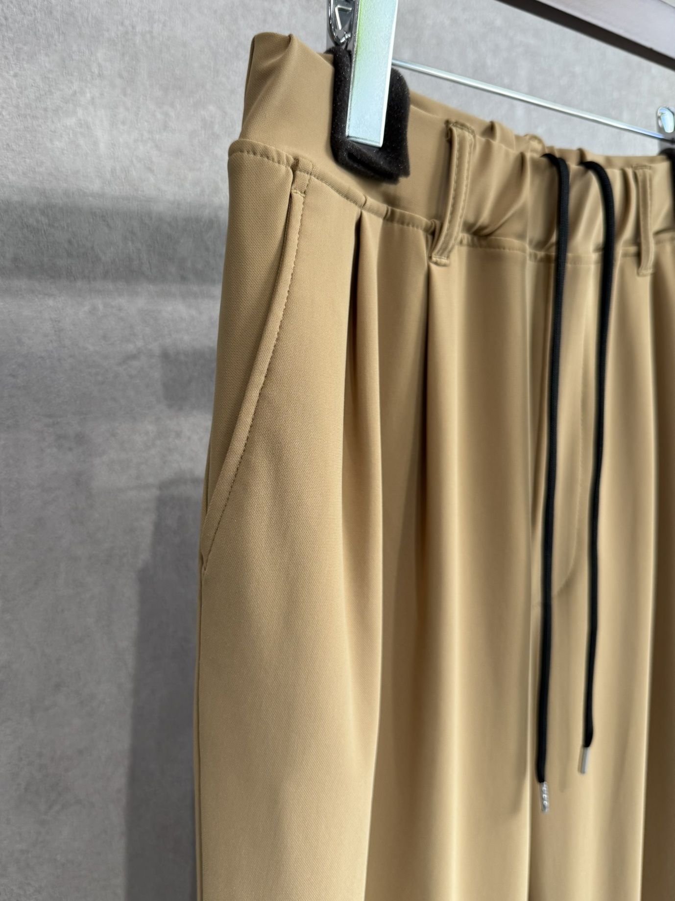 BEN PANTS / RC40-ST-038 / スーパーワイドパンツ / ブラウン