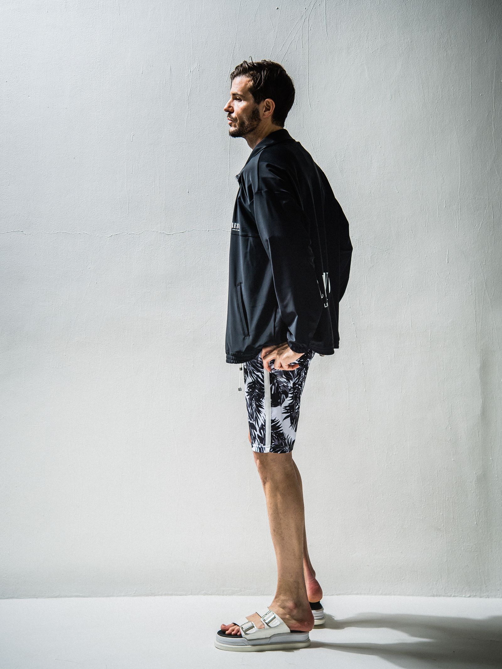 LEAF RUSH SHORTS / RC24-HP-003 / ラッシュガードハーフパンツ ※