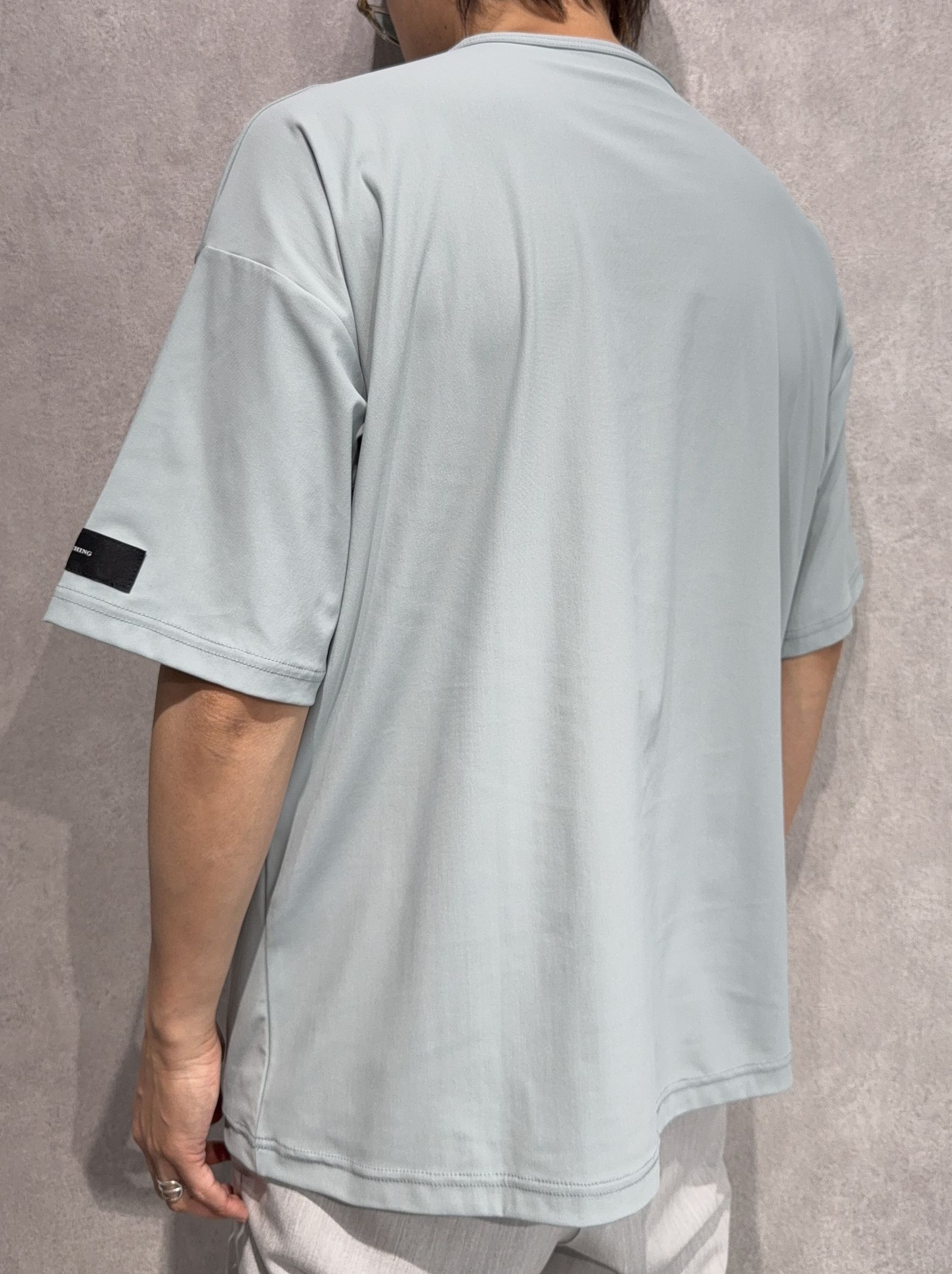 NYLON OVER T / RC36-T-003 / ナイロンビッグTシャツ / アクア