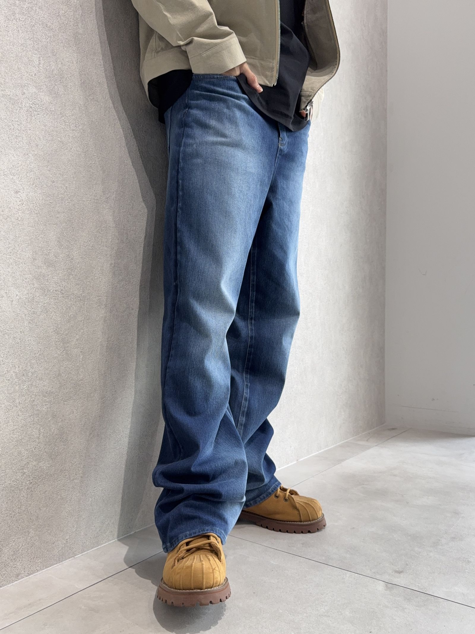 ワークジャケット×デニムの王道アメカジスタイル