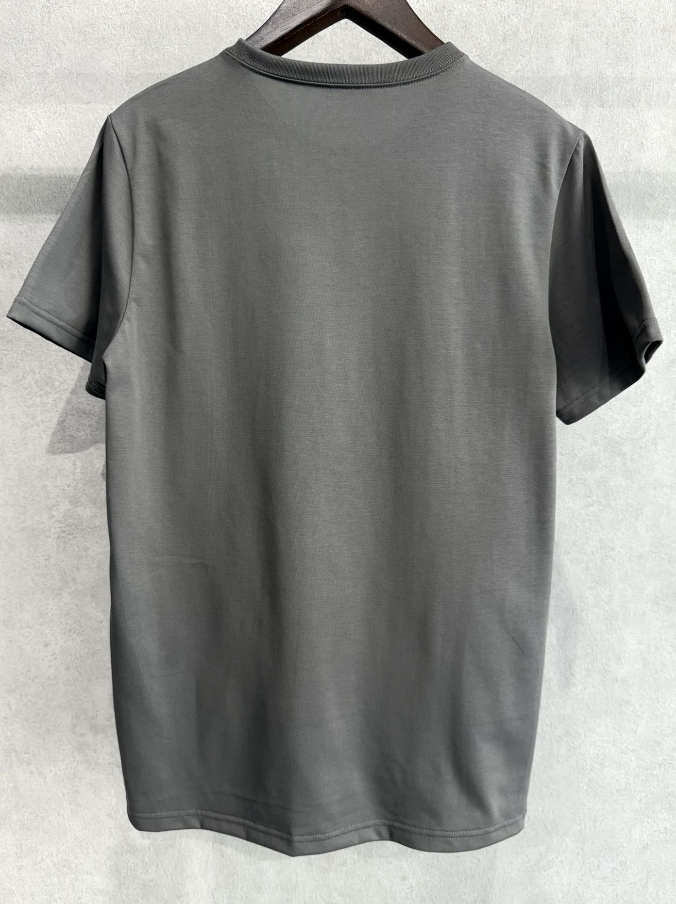 NSNF BASIC TEE / RC35-T-003 / メッセージロゴジャストTシャツ / グレー