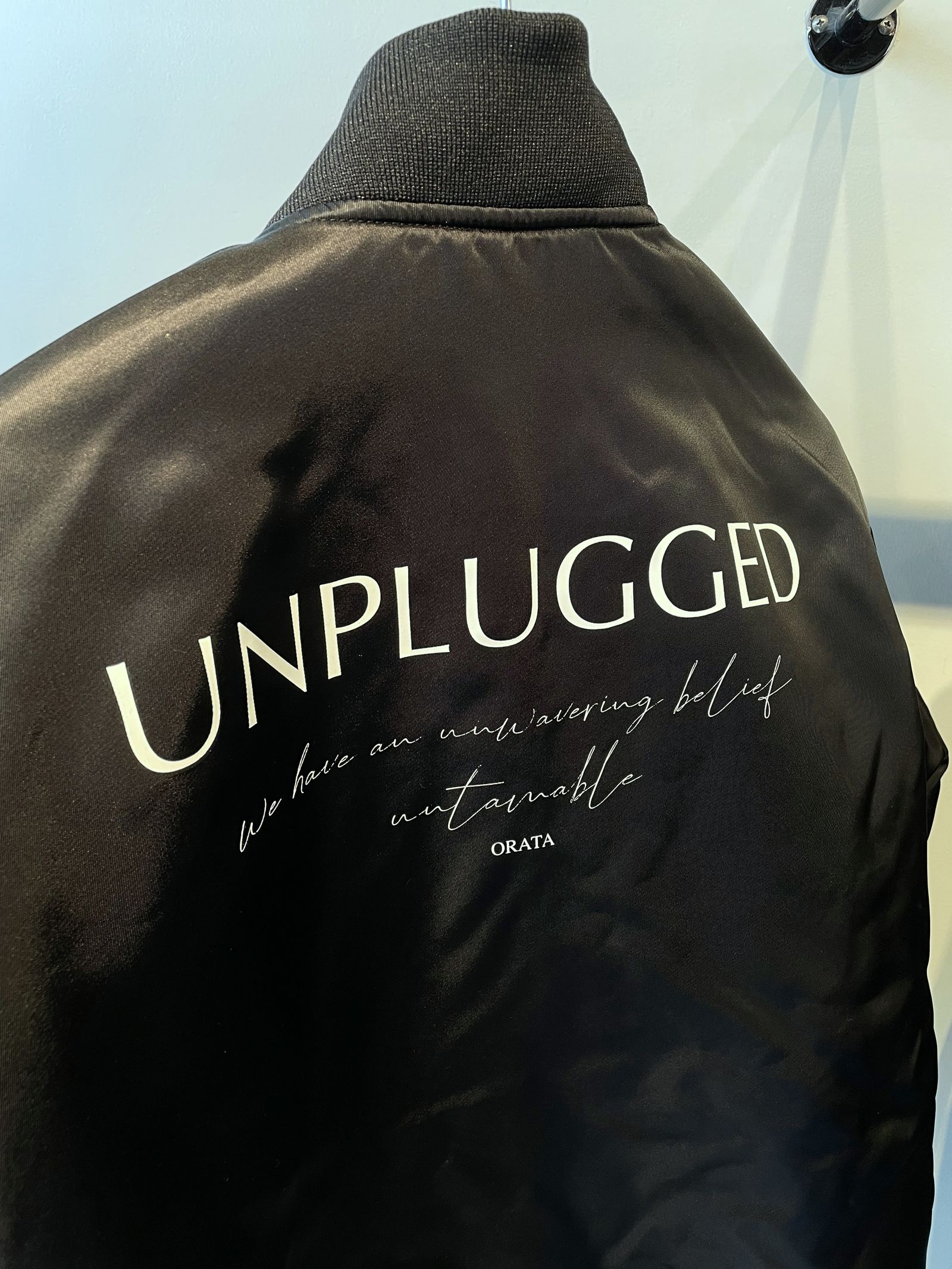 REVERSE FLIGHT JACKET / OR1-JK-001 / リバーシブルMA-1 / ブラック (11月上旬入荷予定)