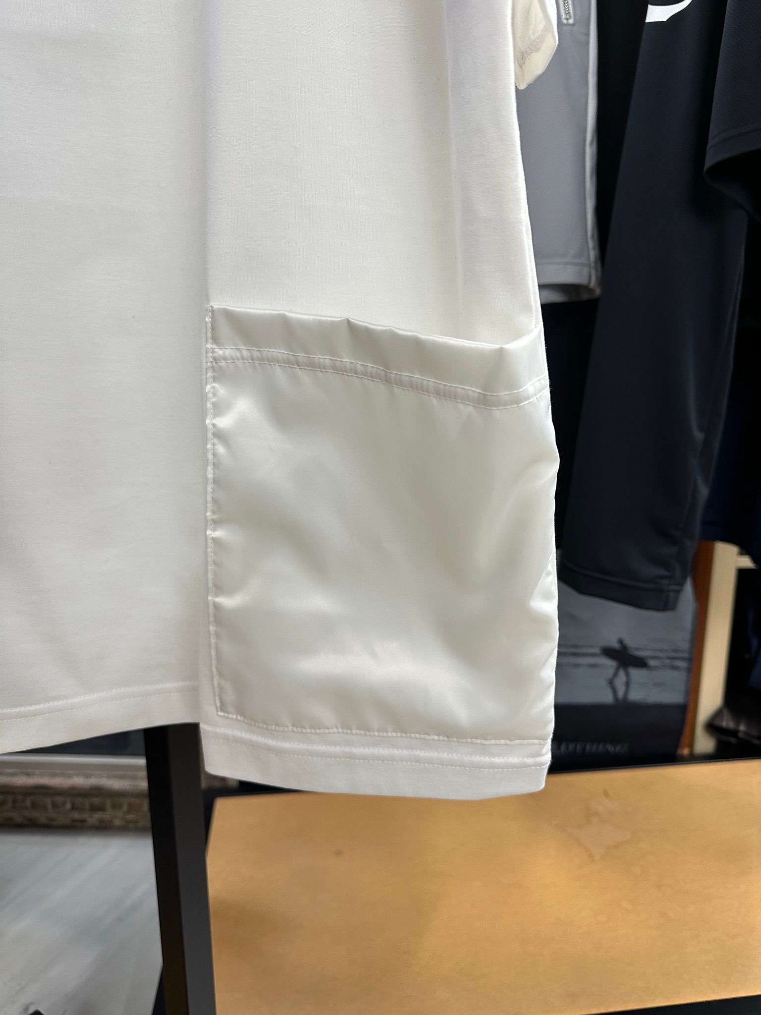 SIDE POCKET OVER TEE / RC28-T-005 / サイドポケットビッグTシャツ / ホワイト