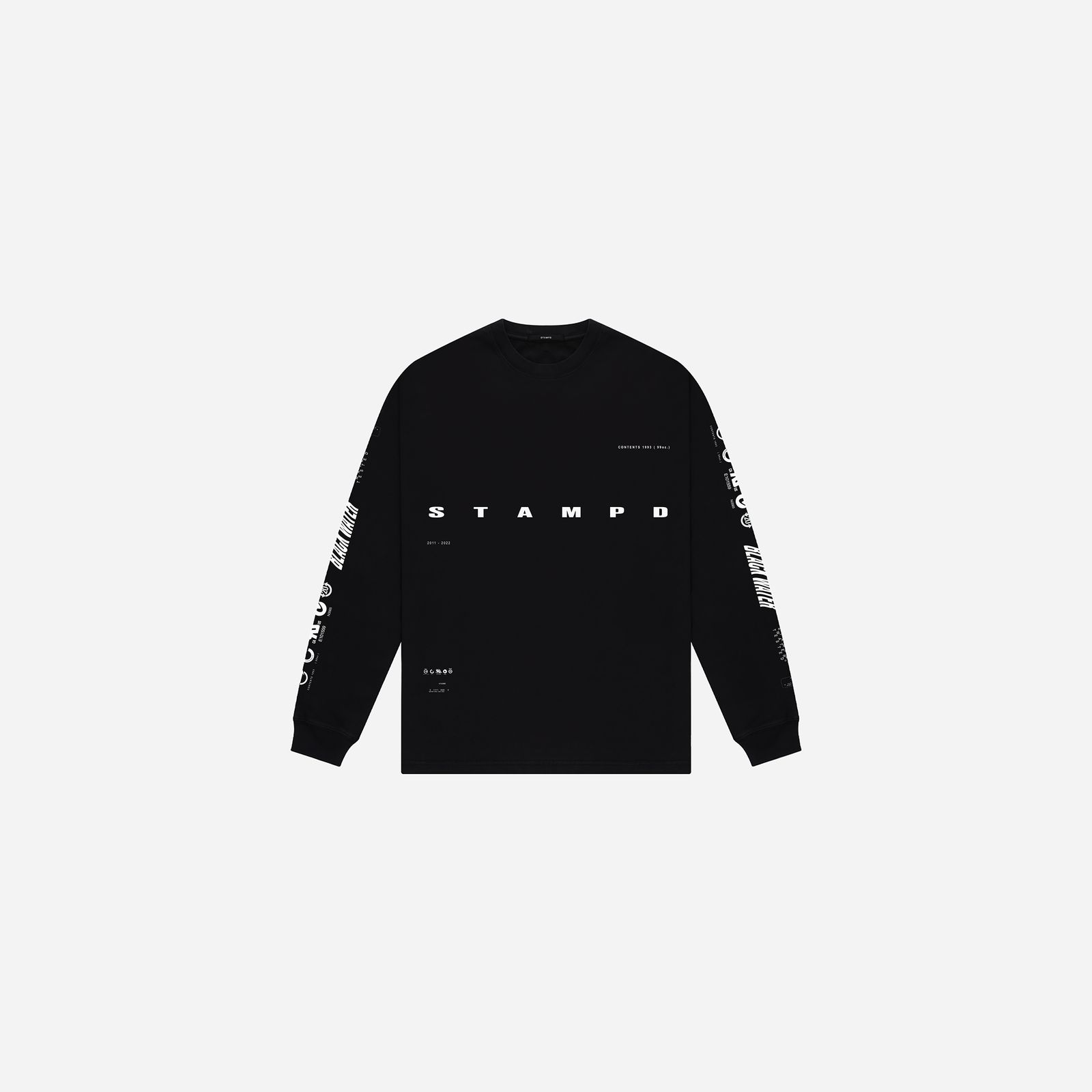 LS BLACK WATER RELAXED TEE / SLA-M2859LT /ビッグロンTEE