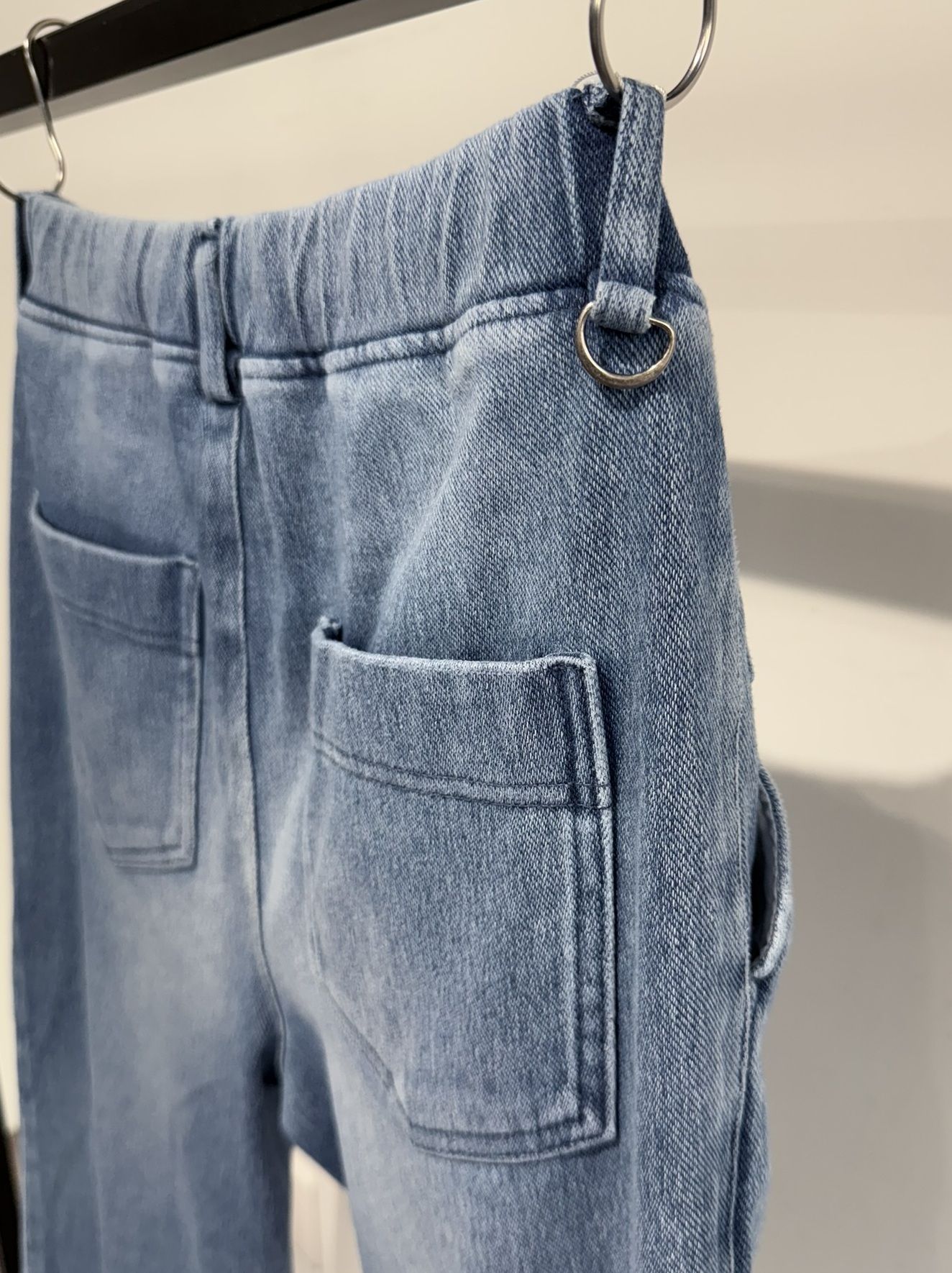 EX DENIM JERSEY WIDE PT / RC35-ST-016WTD / デニムジャージワイドパンツ / ライトインディゴ