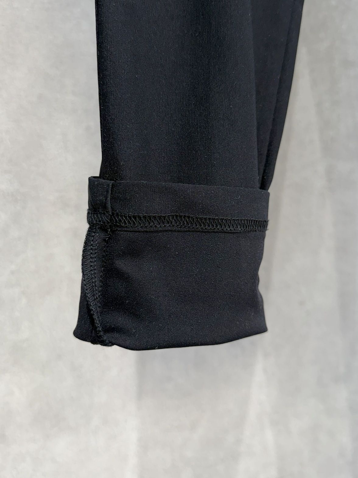 JOHNSON LINE NYLON PT / BASIC-ST-009 / ジョンソンナイロンラインパンツ / ブラック×レザーブラック