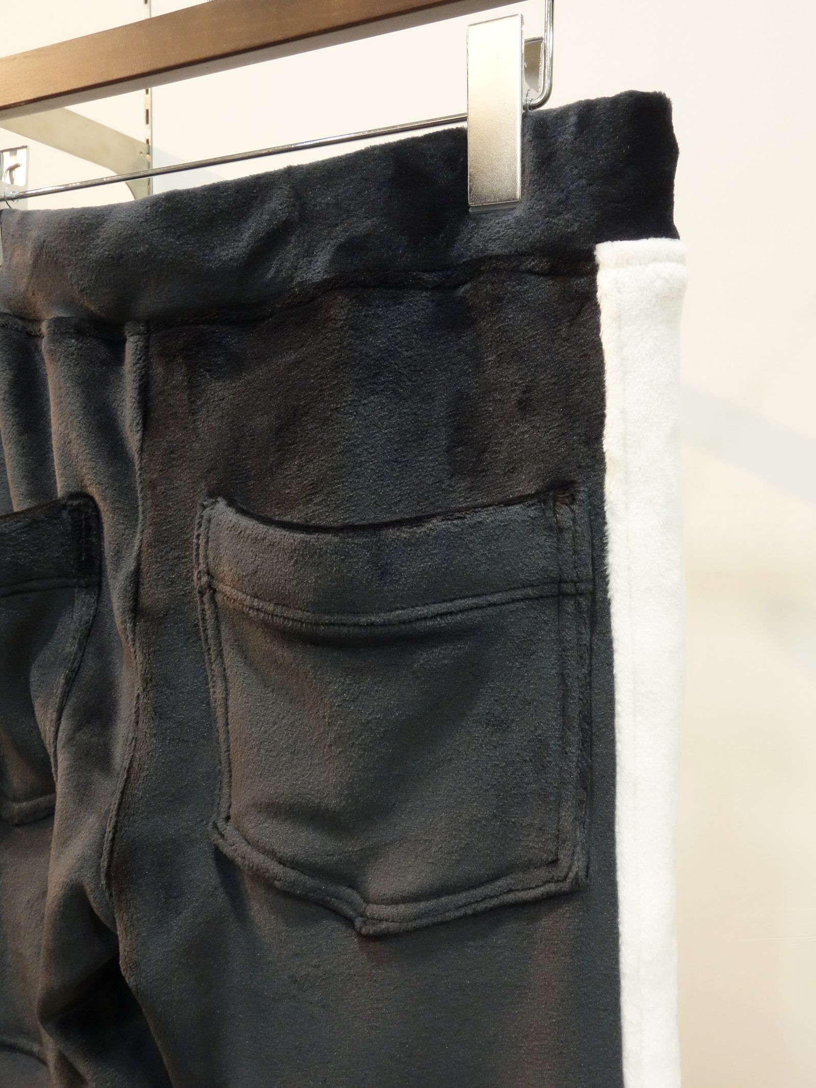 【RUDO掲載】 DOUBLE VELOURS FLEECE SLASH LINE PT / RC22-ST-012H / ベロアフリースラインパンツ