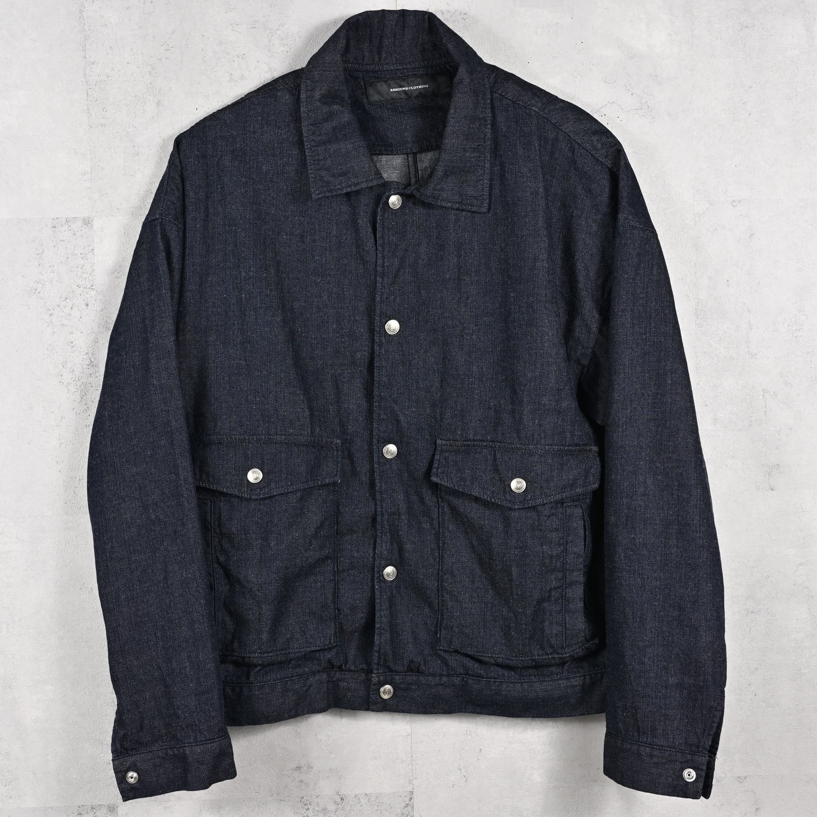 LDENIM AG FLIGHT JACKET / RC39-JK-003 / デニムフライトジャケット / インディゴワンウォッシュ (3月中旬入荷予定)