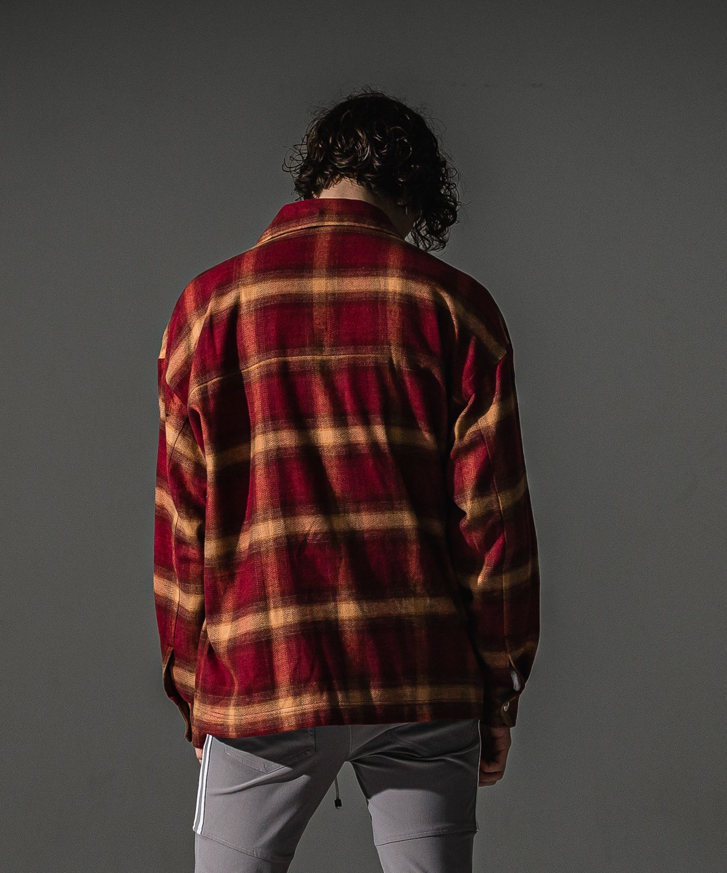 FLANNEL CHECK JK / RC41-JK-006 / フランネルチェックCPOジャケット / レッド (8月下旬入荷予定)