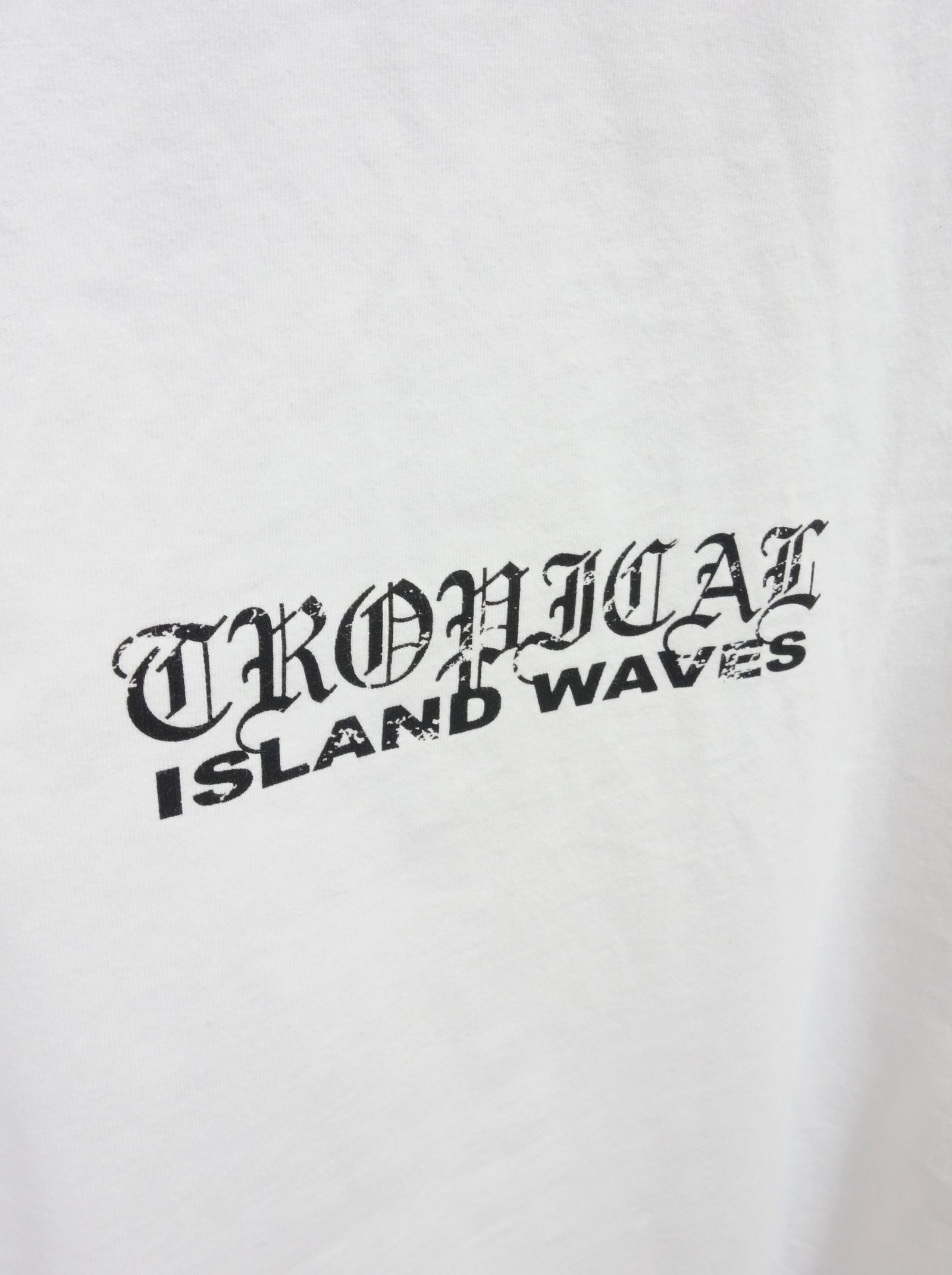 ISLAND WAVES RELAXED TEE / SLA-M2825TE / ビッグTシャツ