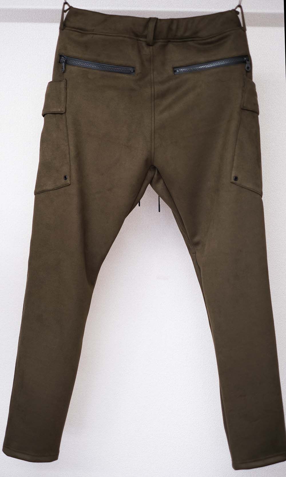 SUEDE JERSEY GR PT / OR1-ST-004 / スエードジャージギアカーゴパンツ / カーキ (11月上旬入荷予定)