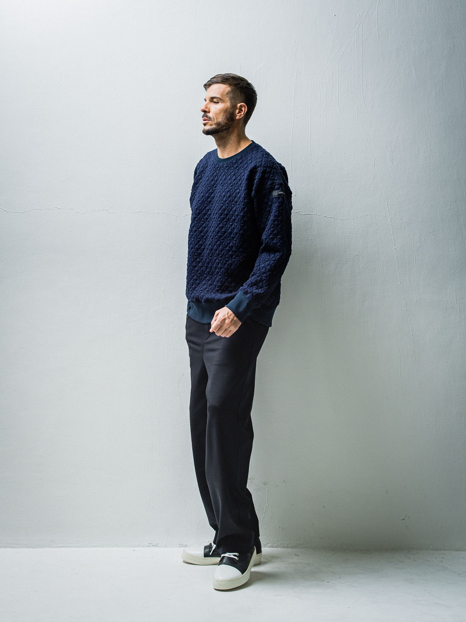 CHRIS EASY WIDE PANTS / RC27-ST-016W / ワイドパンツ / ブラック