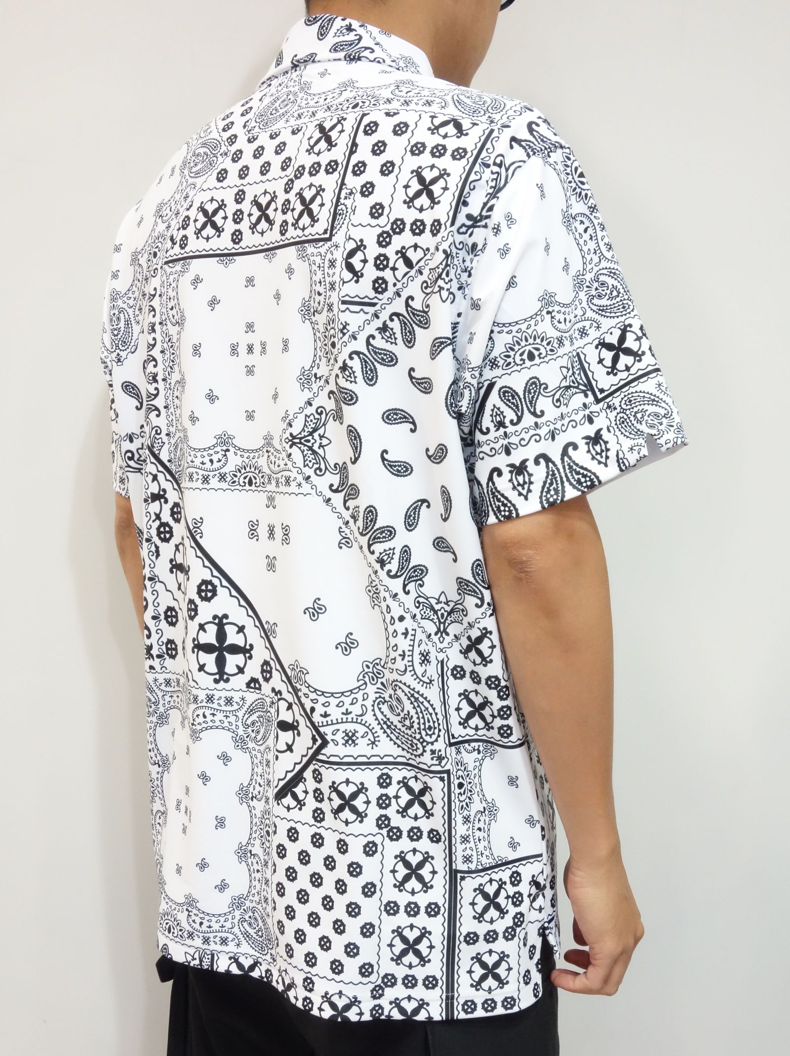 BANDANA RUSH POLO / RC21-T-005 / バンダナラッシュガードポロシャツ