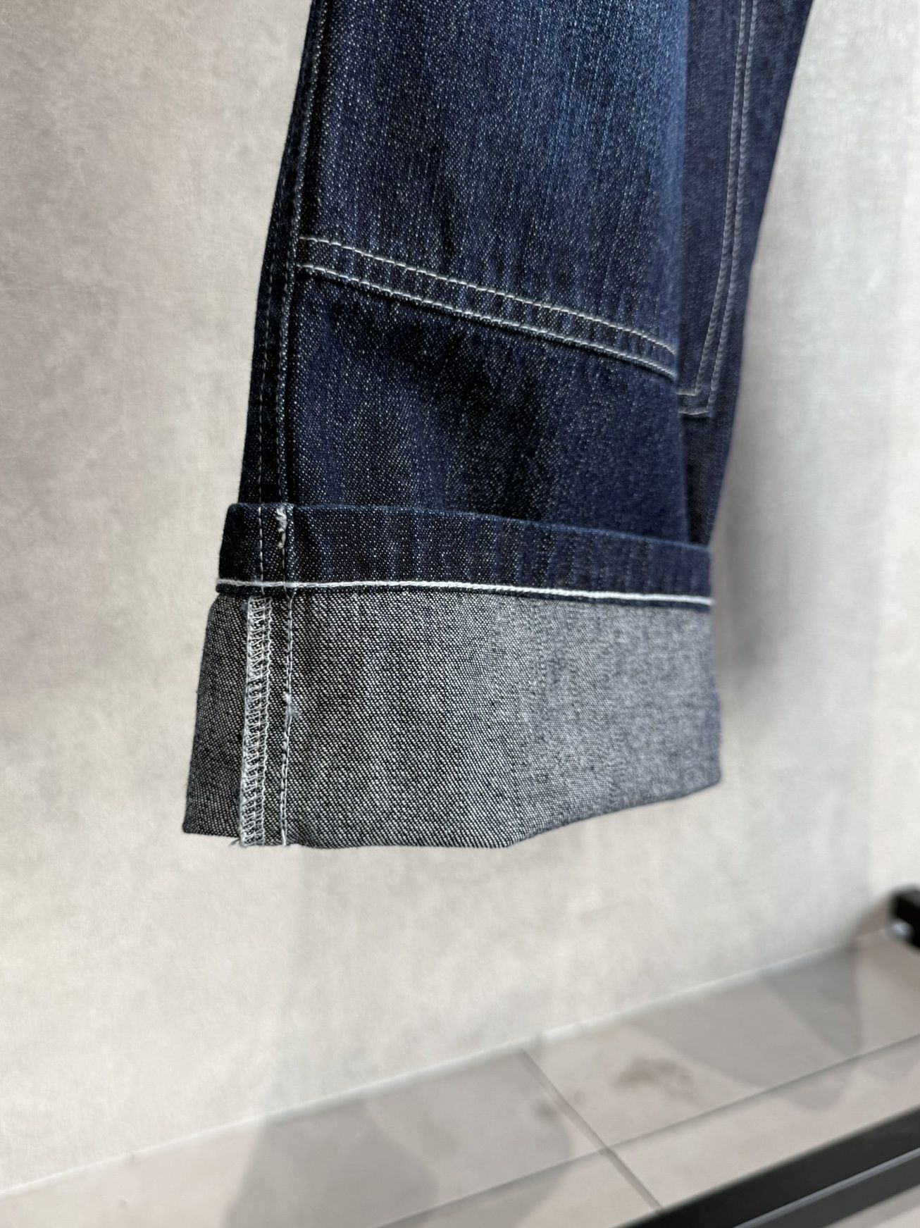 DOUBLE KNEE PT / RC39-ST-041 / ダブルニーワイドデニムパンツ / ダークインディゴ