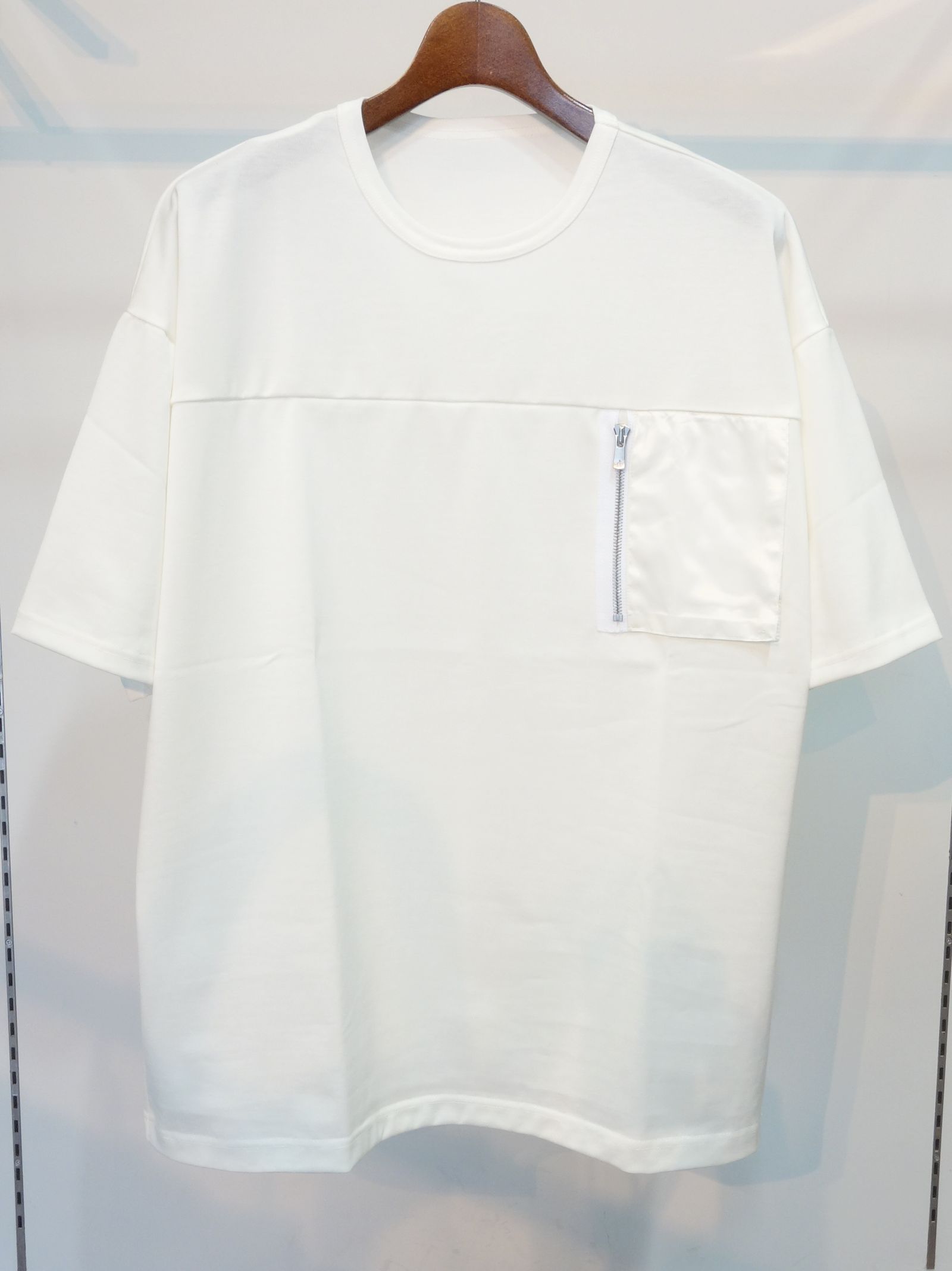 NYLON POCKET LOOSE TEE / RC24-T-006 / ビッグTシャツ※