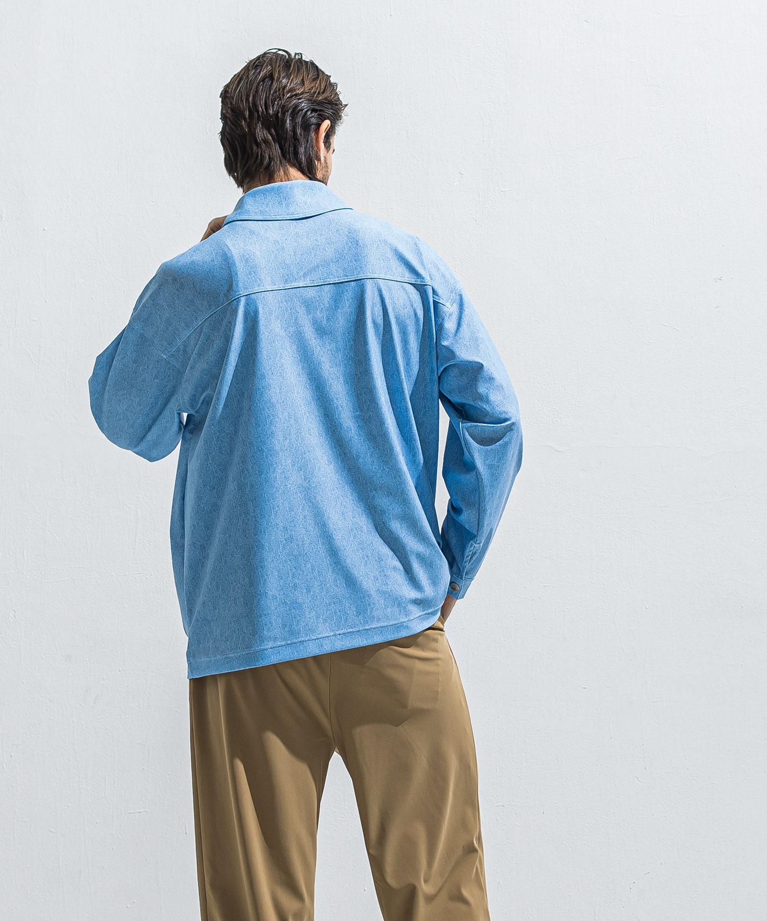 RUSH CAVER ALL / RC40-JK-002 / ラッシュガードカバーオール / ライトインディゴ (5月中旬入荷予定)