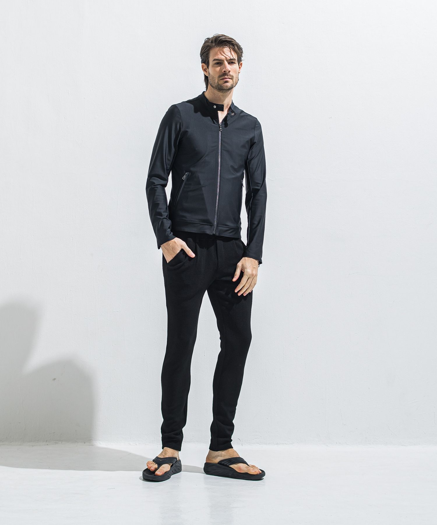 CHRIS EASY TUCK PANTS / RC40-ST-016T / イージータックパンツ / ブリスターブラック (4月中旬入荷予定)