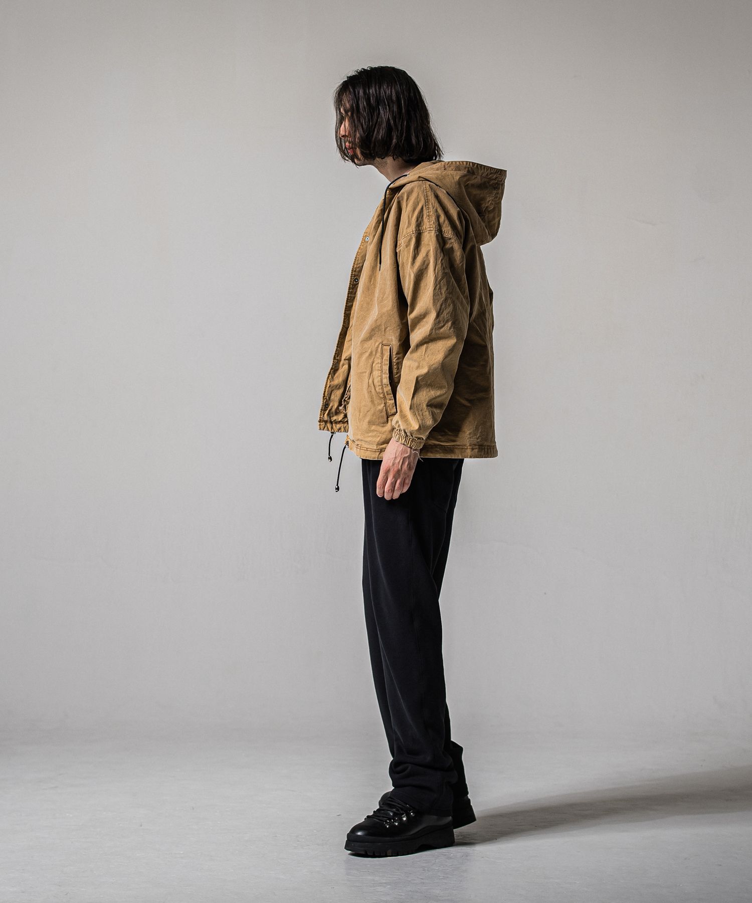 COACH HOODIE / RC39-JK-005 / コーチパーカー / ブラウン (3月中旬入荷予定)