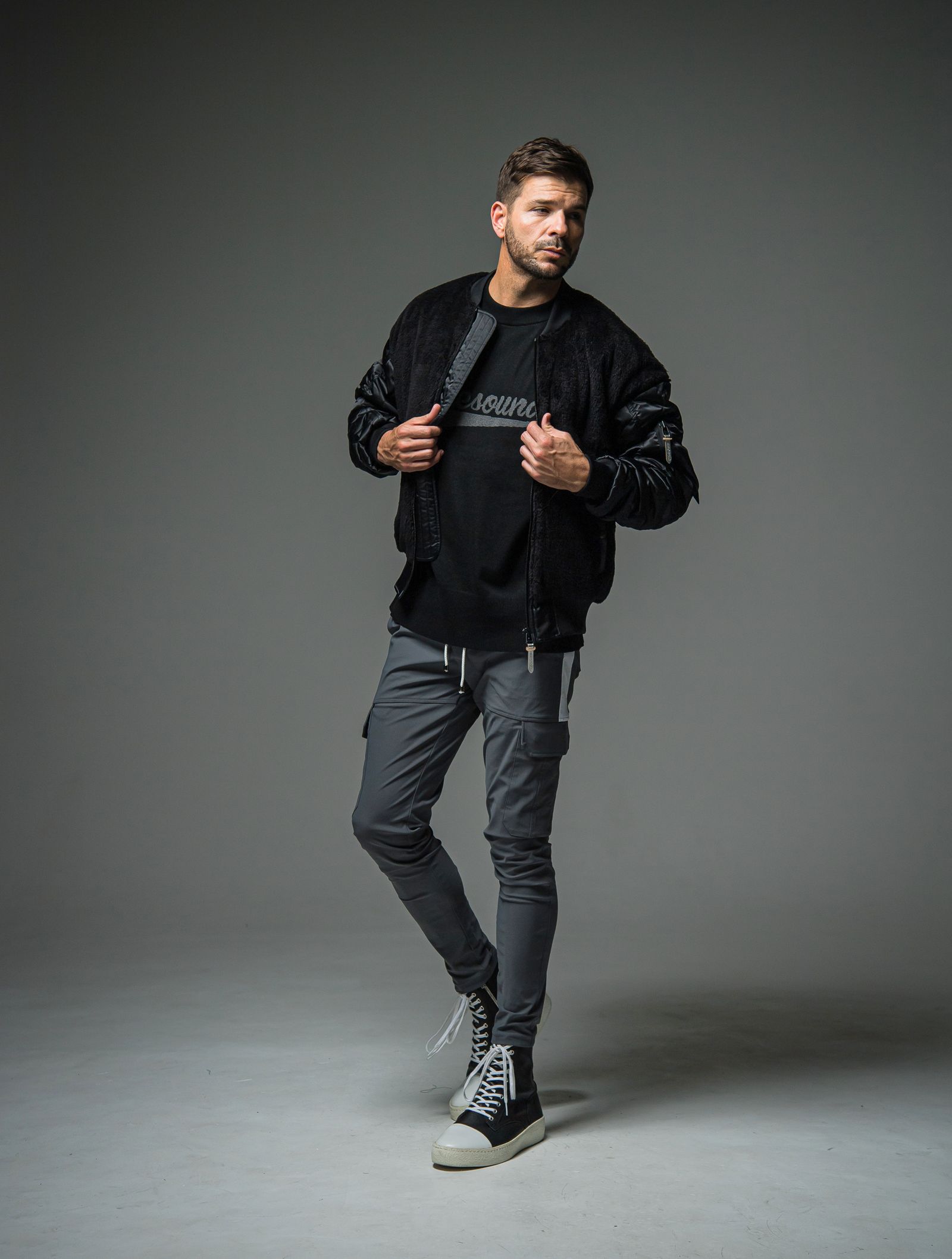 DAVID JACKET / RC29-JK-003 / MA-1 / ボアブラック