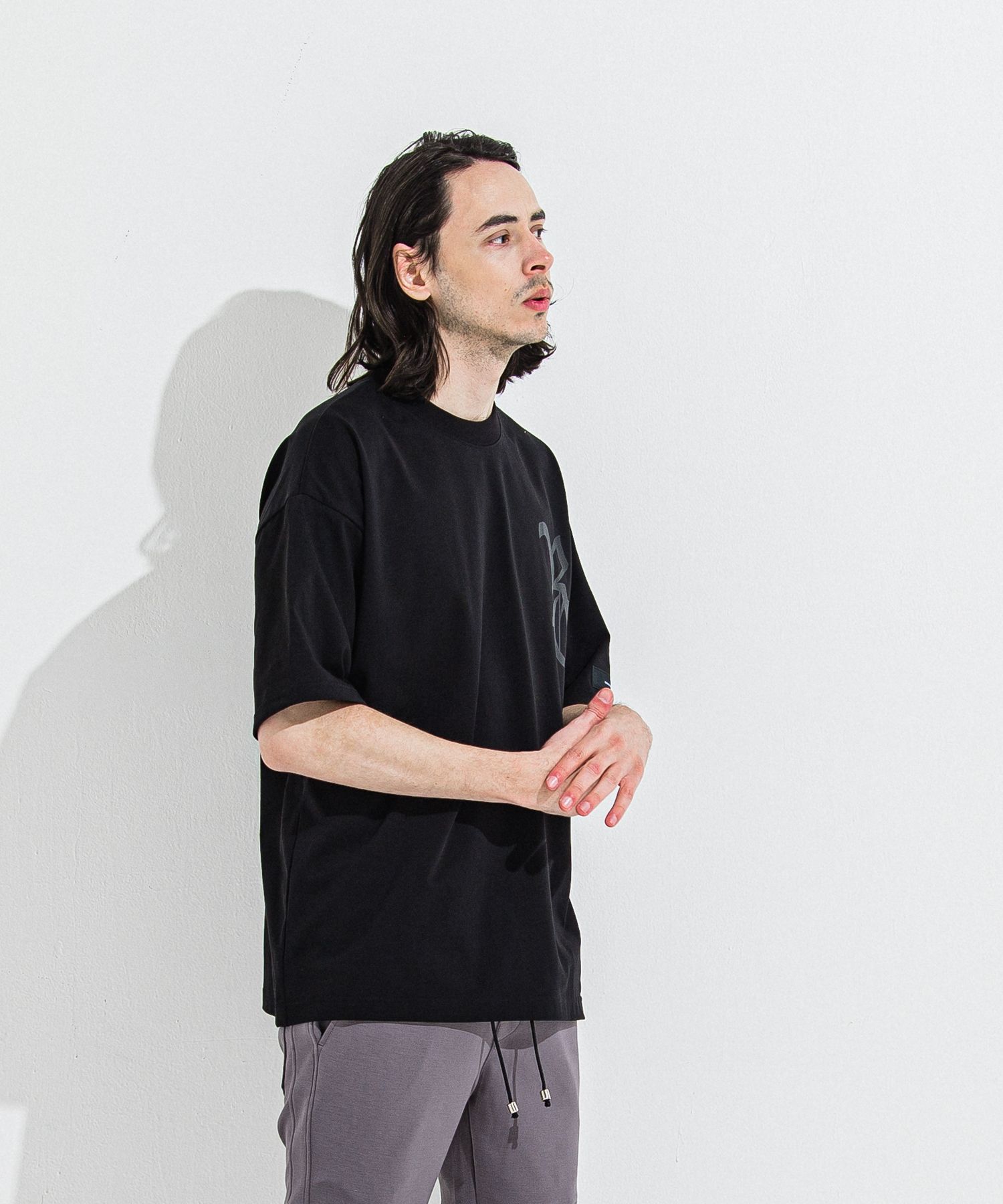 RC OVER TEE / RC36-T-006 / RCロゴビッグTシャツ / ブラック×ブラック