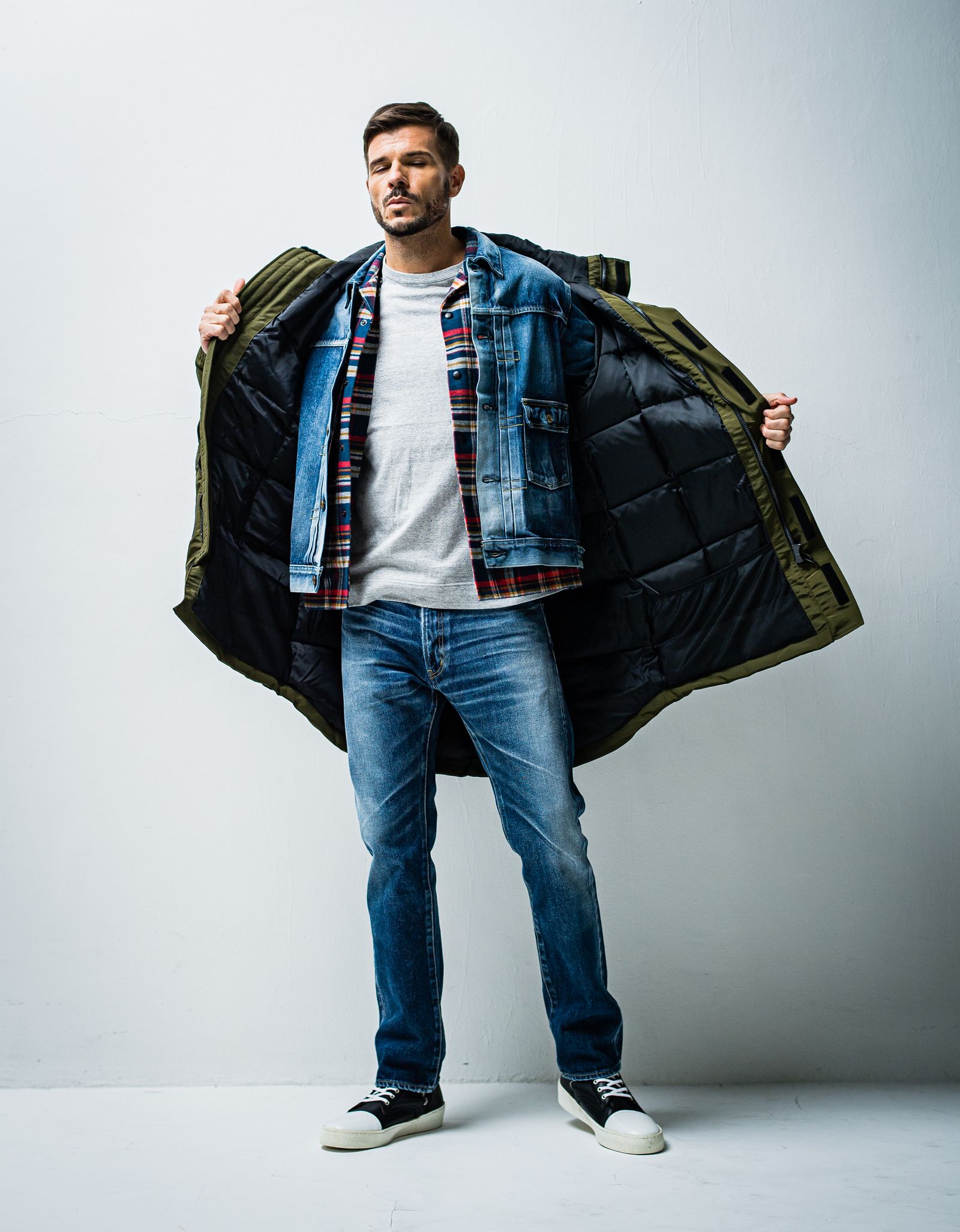 OR VINTEAGE JEANS / OR1-ST-001 / スリムテーパードストレートデニム / インディゴユーズド (12月中旬入荷予定)